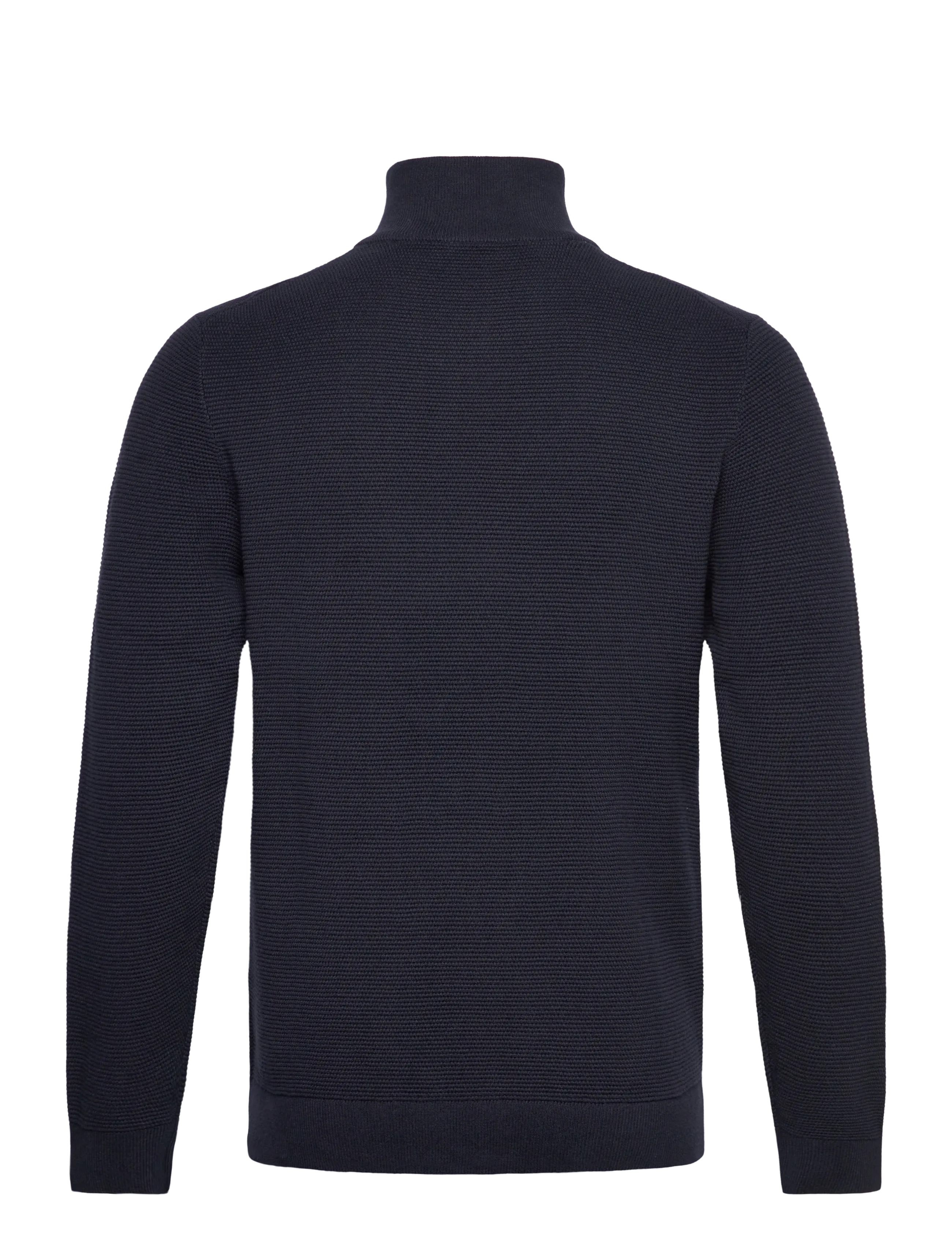 Selected - SLHROSS LS KNIT STRUCTURE HALF ZIP NOOS - halfzip strik - dark sapphire - 2