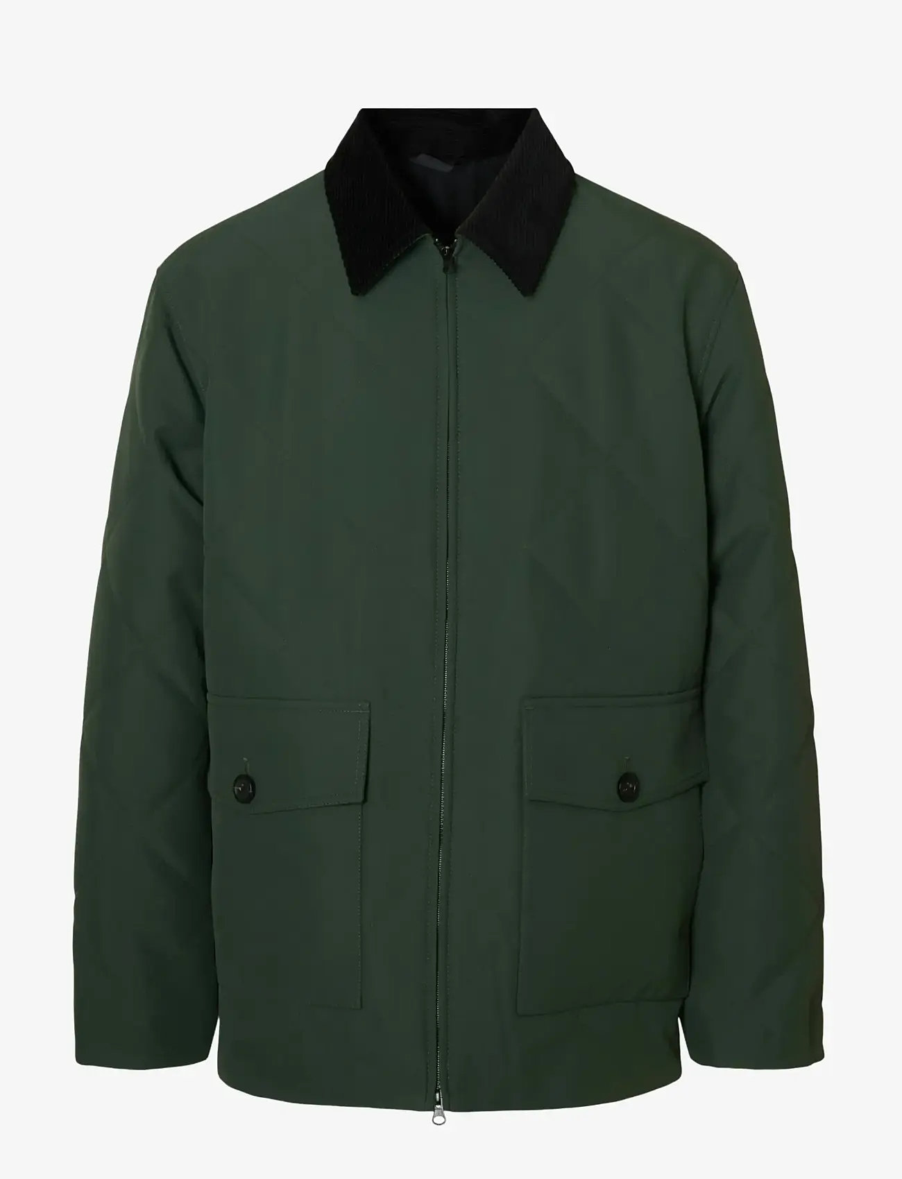 Selected - SLHCARLOS QUILTED JKT - herbstjacken - kalamata - 1