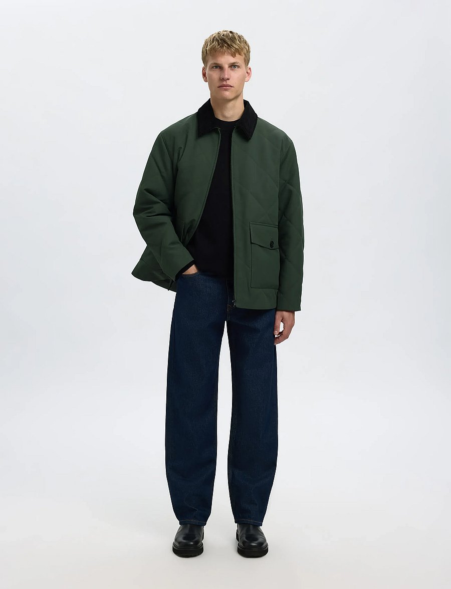 Selected - SLHCARLOS QUILTED JKT - vårjakker - kalamata - 5