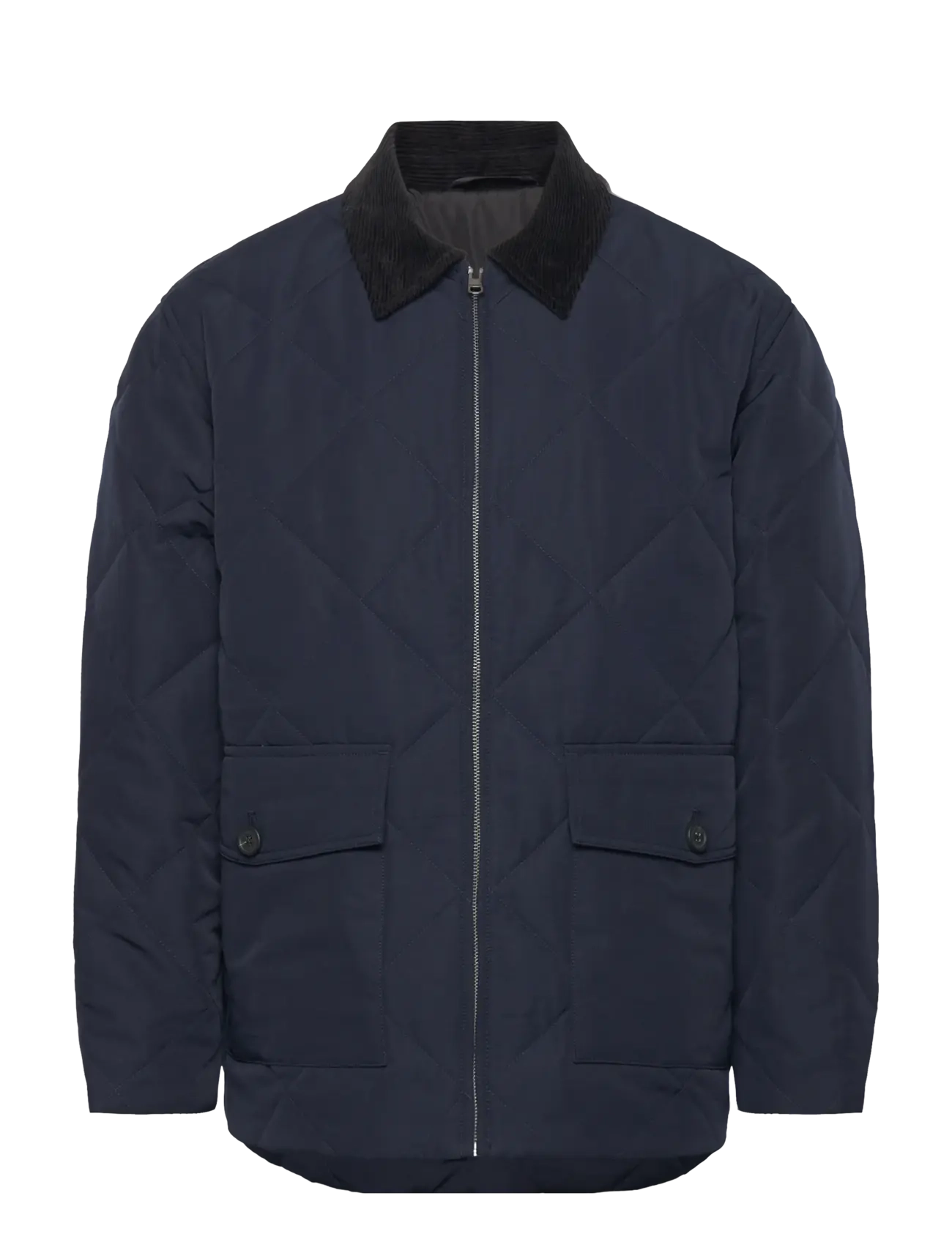Selected SLHCARLOS QUILTED JKT - Selected - SKY CAPTAIN / navy