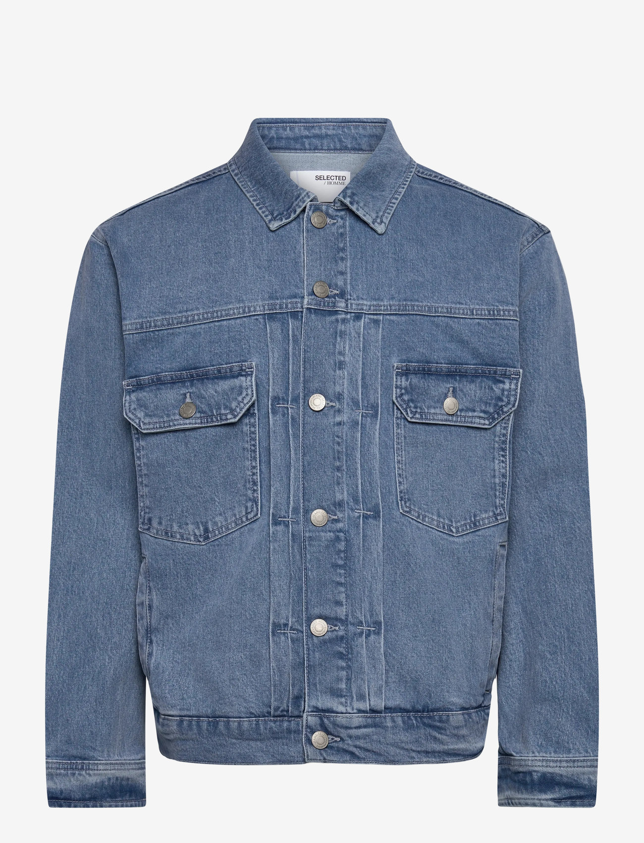 Selected Slhjeremy Reg 301 Lb Denim Jacket Ex (Light Blue Denim) – 1199 ...