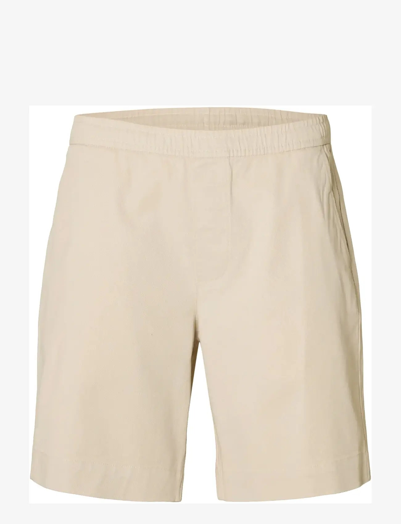 Selected - SLHREGULAR-HARVEY SUMMER SHORTS - casual shorts - oatmeal - 1