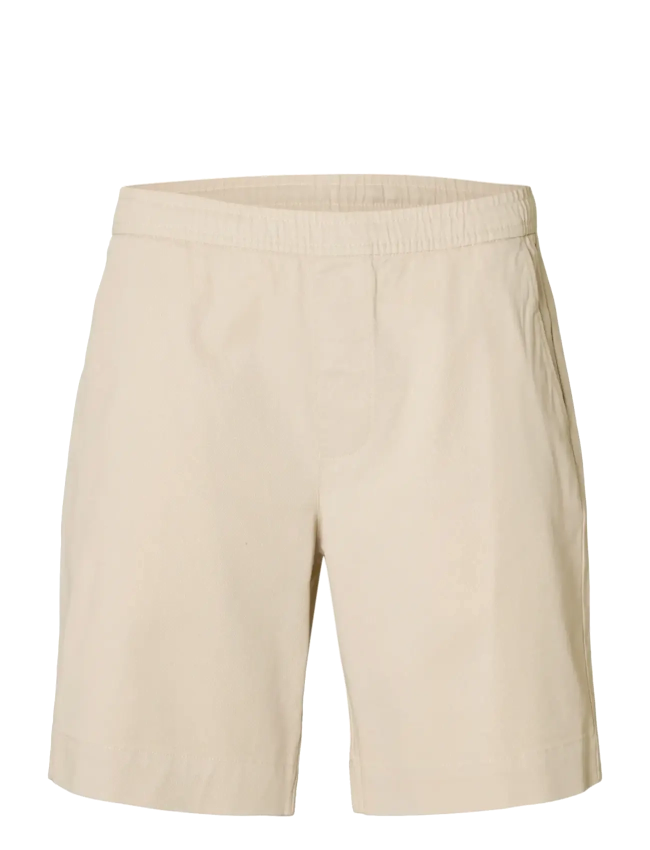 Selected SLHREGULAR-HARVEY SUMMER SHORTS - Shorts - OATMEAL / cream