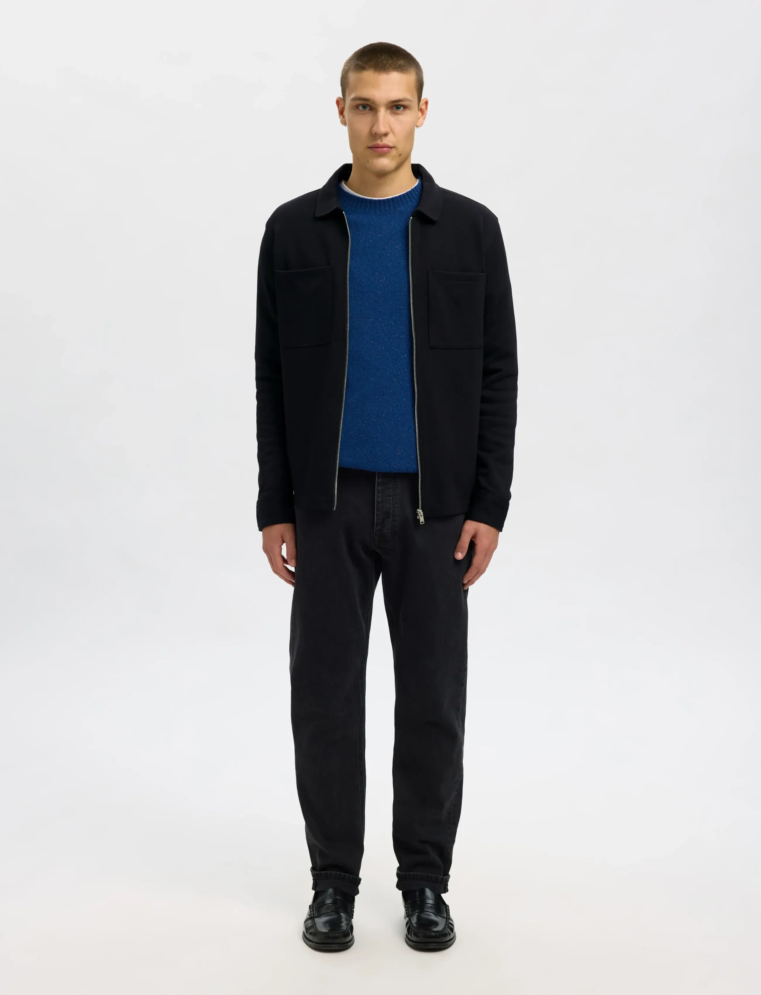 Slhjackie Sweat Zip Jacket Noos 4
