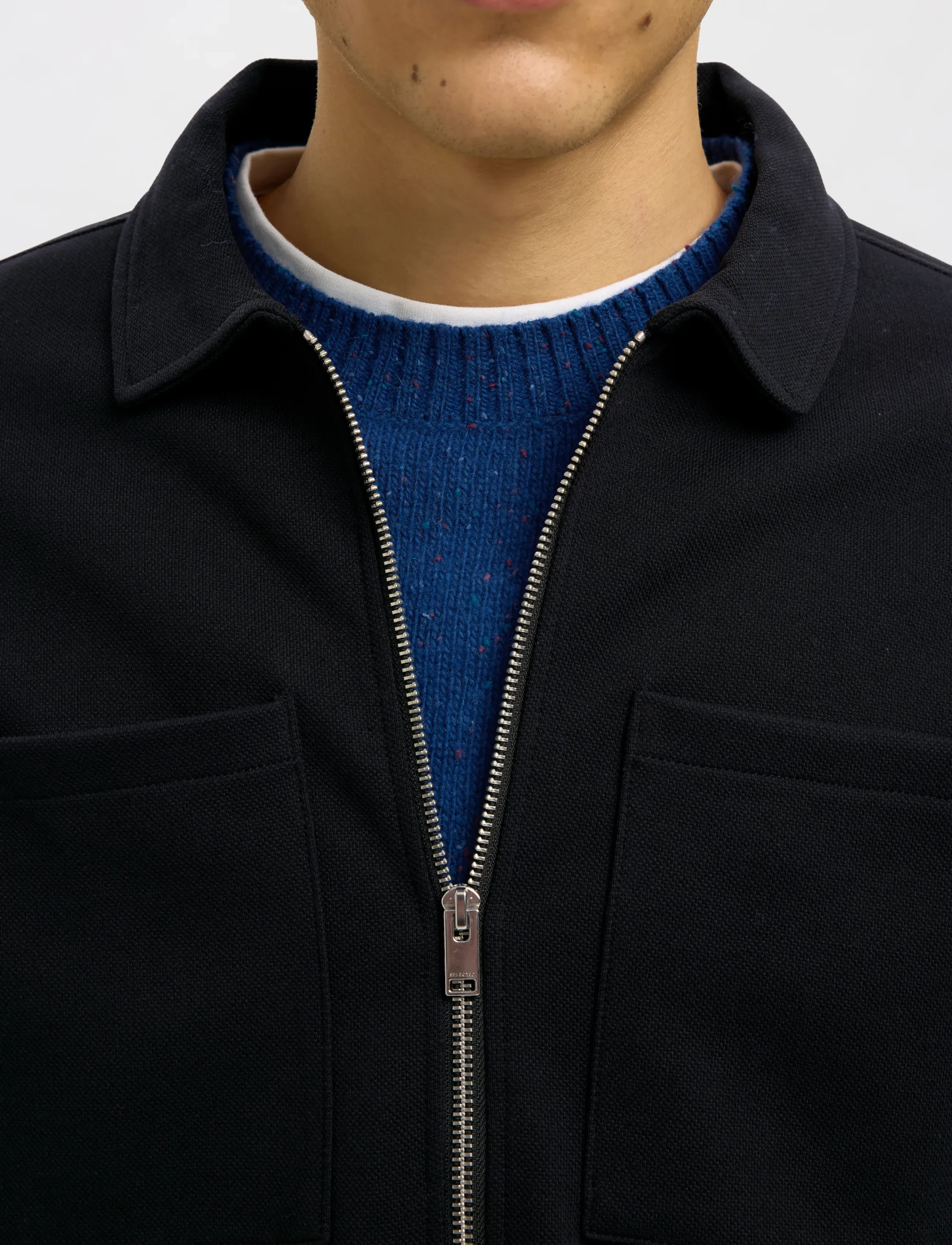 Slhjackie Sweat Zip Jacket Noos 5