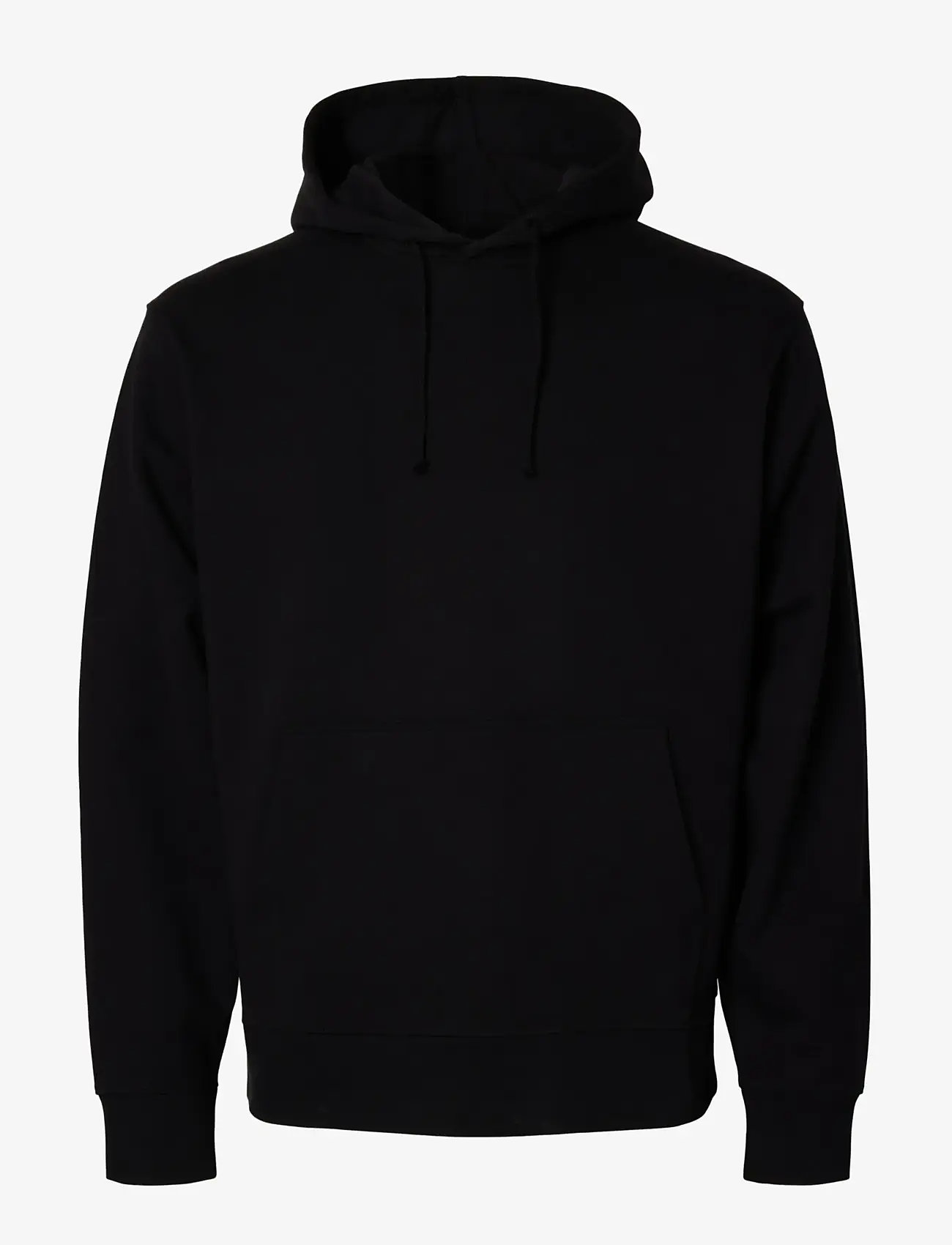 Selected - SLHRELAXLUKE LS SWEAT HOODIE NOOS - kapuutsiga dressipluusid - black - 1