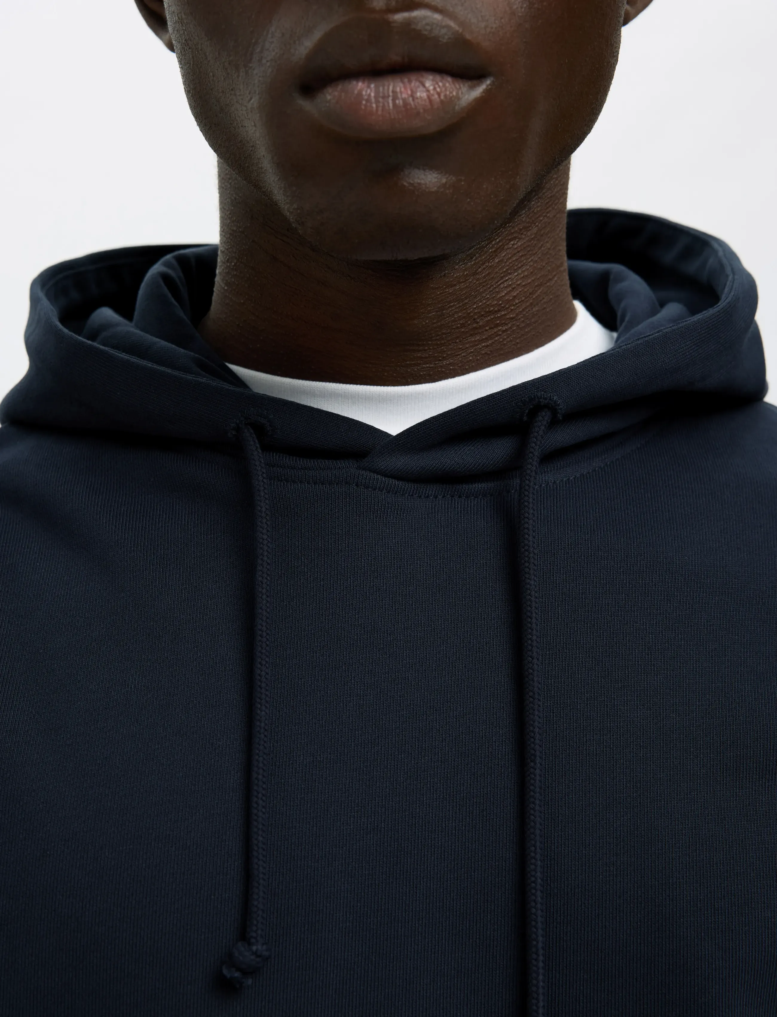 Selected - SLHRELAXLUKE LS SWEAT HOODIE NOOS - sweatshirts - dark sapphire - 5
