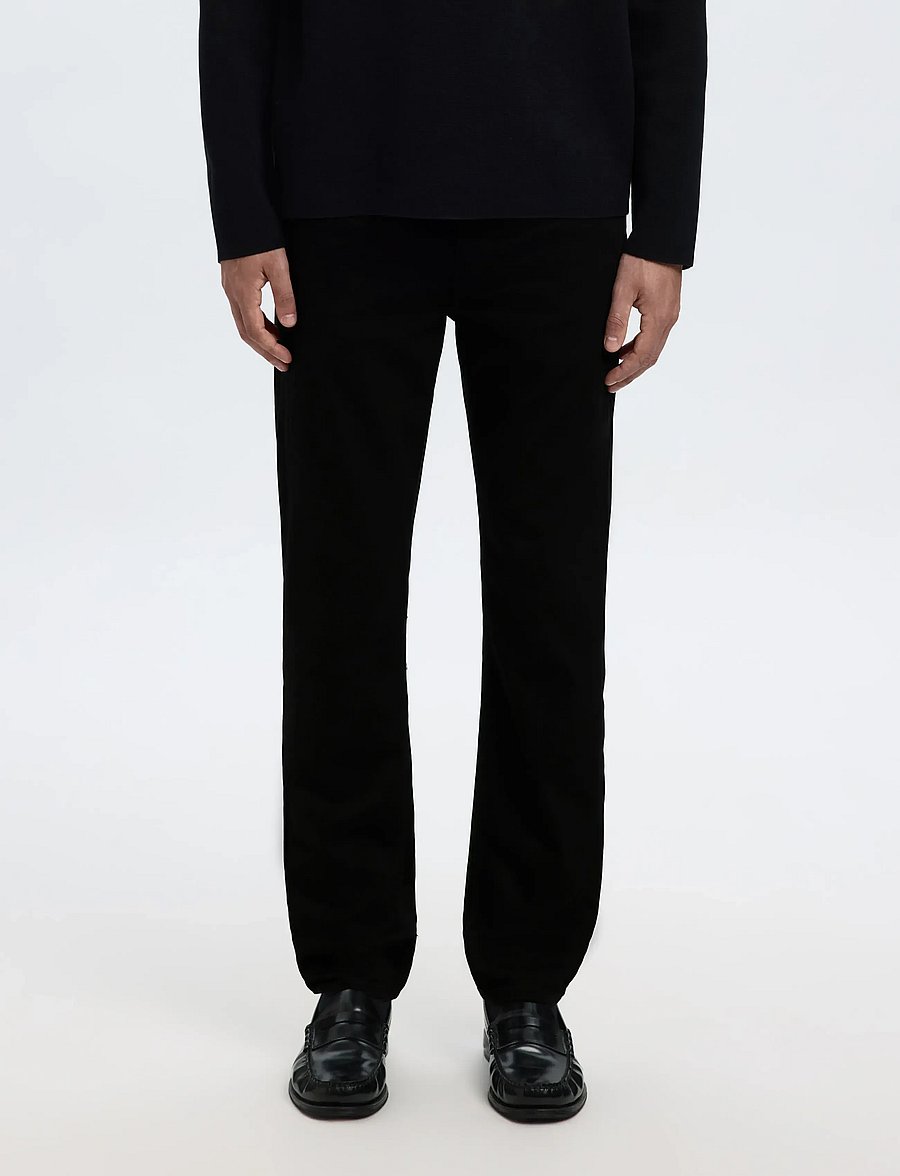 Selected - SLH175-SLIM BEN STAY BLACK 600 JEANS - slim jeans - black denim - 0