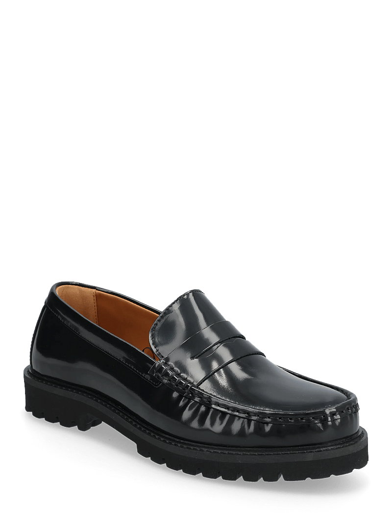 Selected - SLMHUGO LEATHER PENNY LOAFER NOOS - shop etter anledning - black - 1