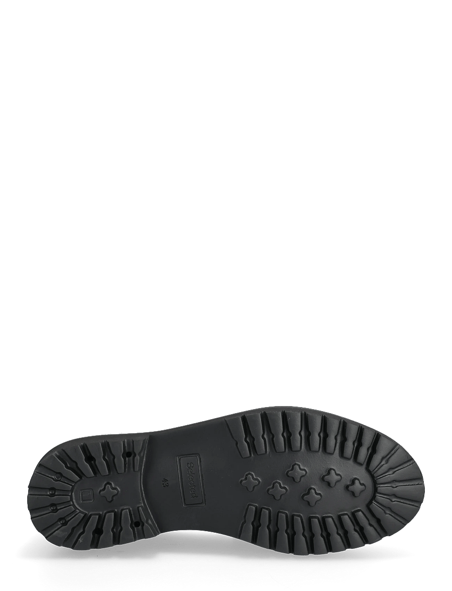 Selected - SLMHUGO LEATHER PENNY LOAFER NOOS - iepirkties noteiktam pasākumam - black - 5