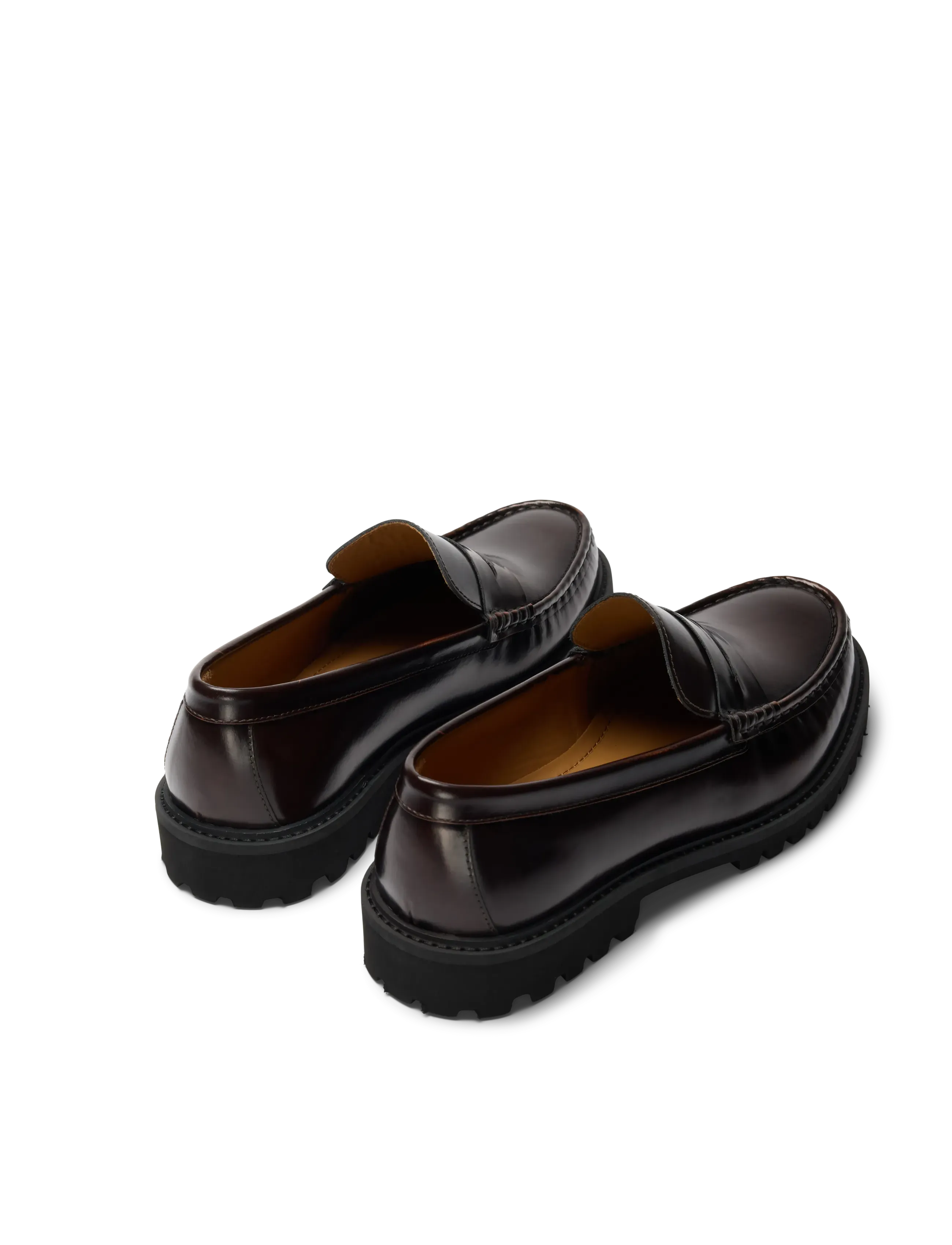 Selected - SLMHUGO LEATHER PENNY LOAFER NOOS - shop efter anledning - demitasse - 4