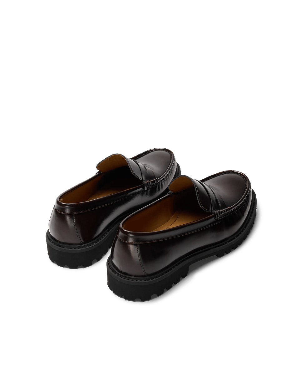 Selected - SLMHUGO LEATHER PENNY LOAFER NOOS - shop efter anledning - demitasse - 4