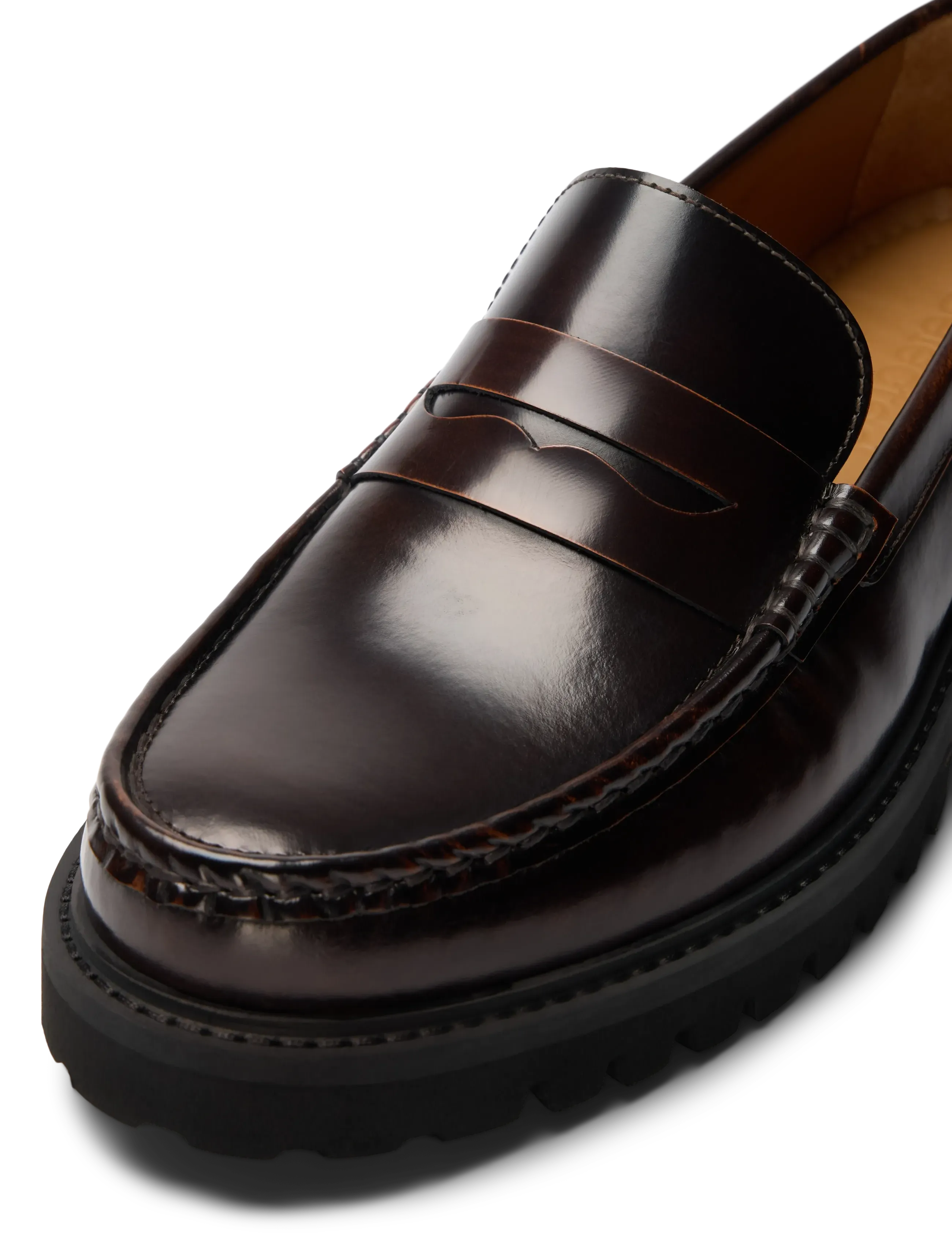 Selected - SLMHUGO LEATHER PENNY LOAFER NOOS - shop efter anledning - demitasse - 5
