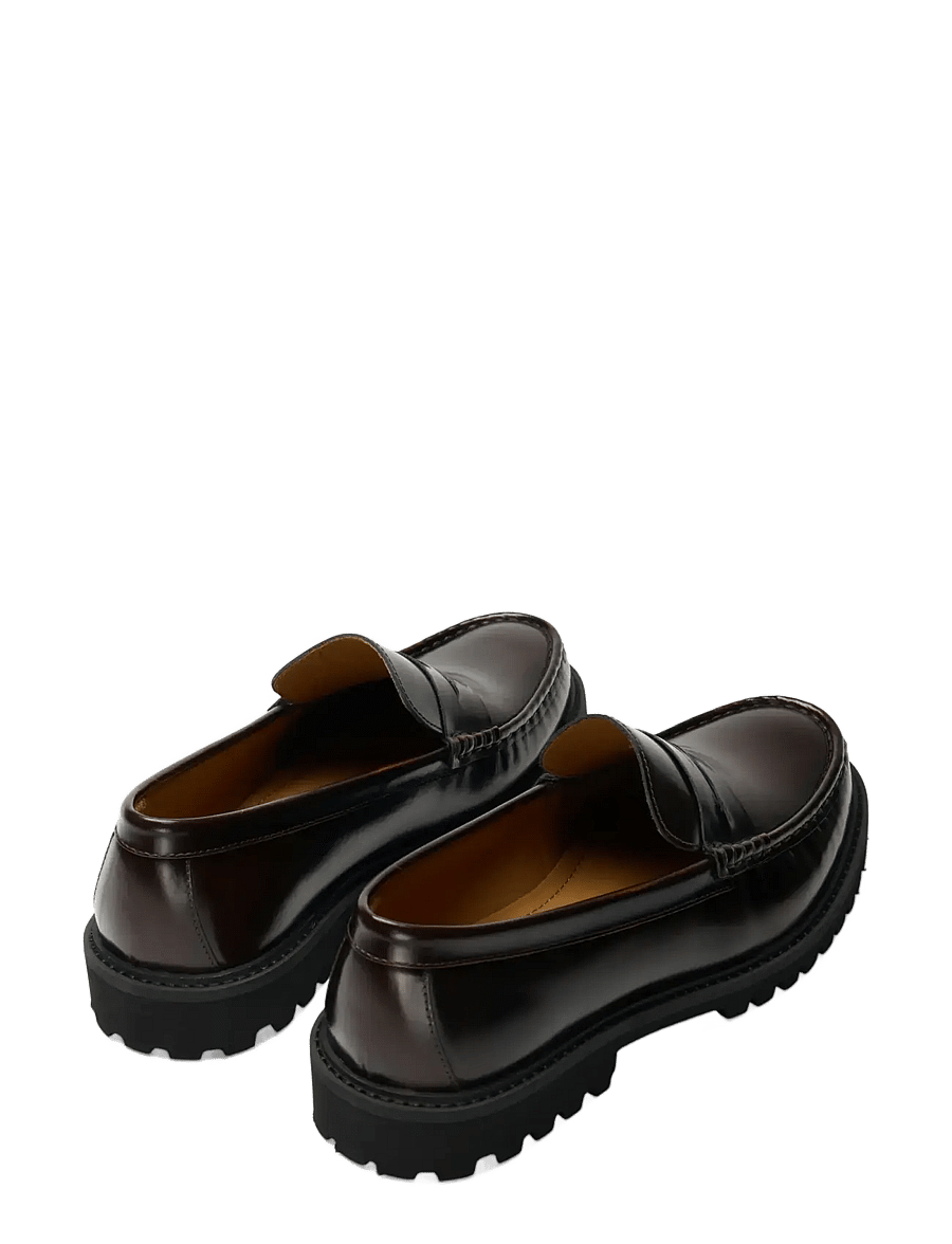 Selected - SLMHUGO LEATHER PENNY LOAFER NOOS - shop efter anledning - demitasse - 1