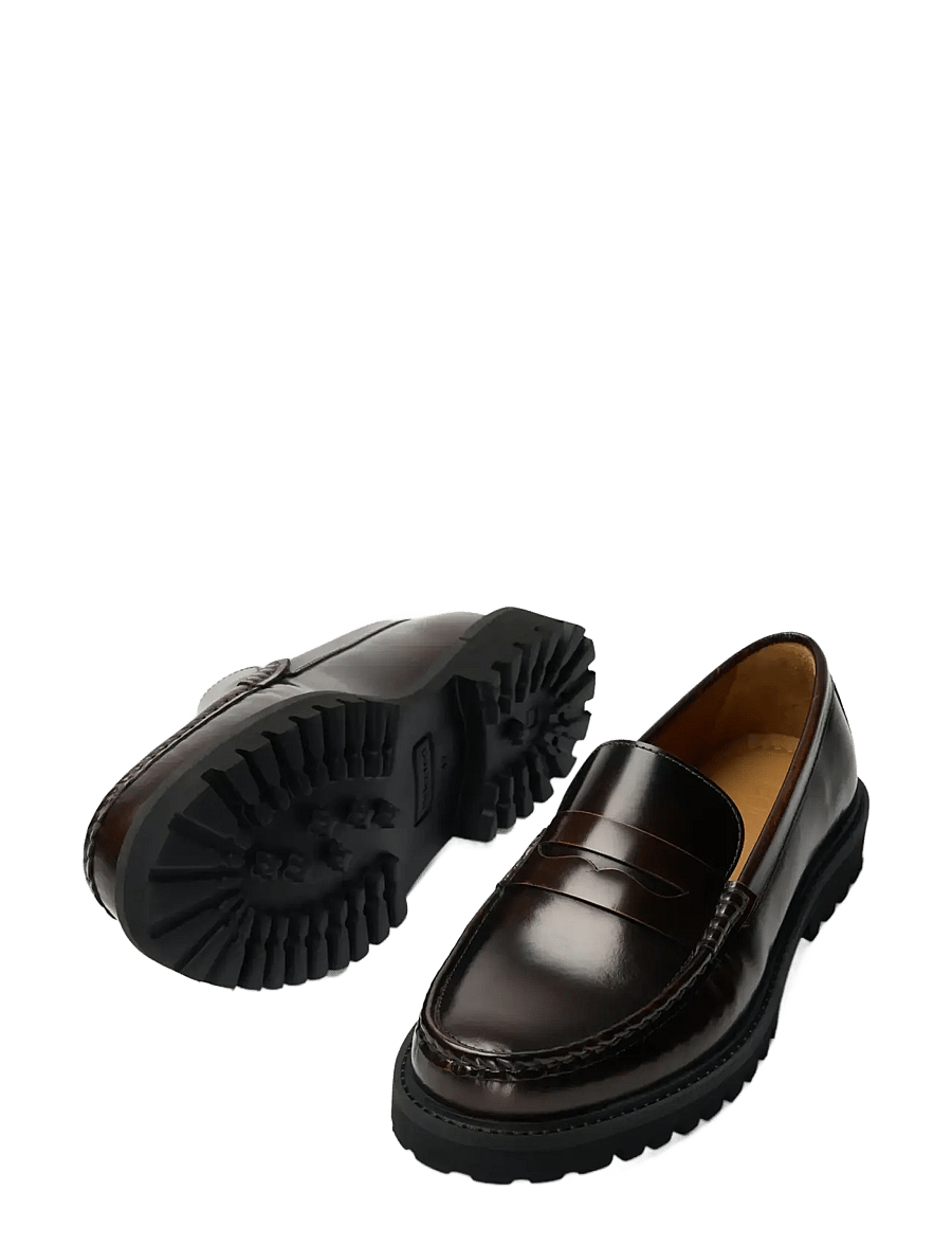 Selected - SLMHUGO LEATHER PENNY LOAFER NOOS - shop efter anledning - demitasse - 2