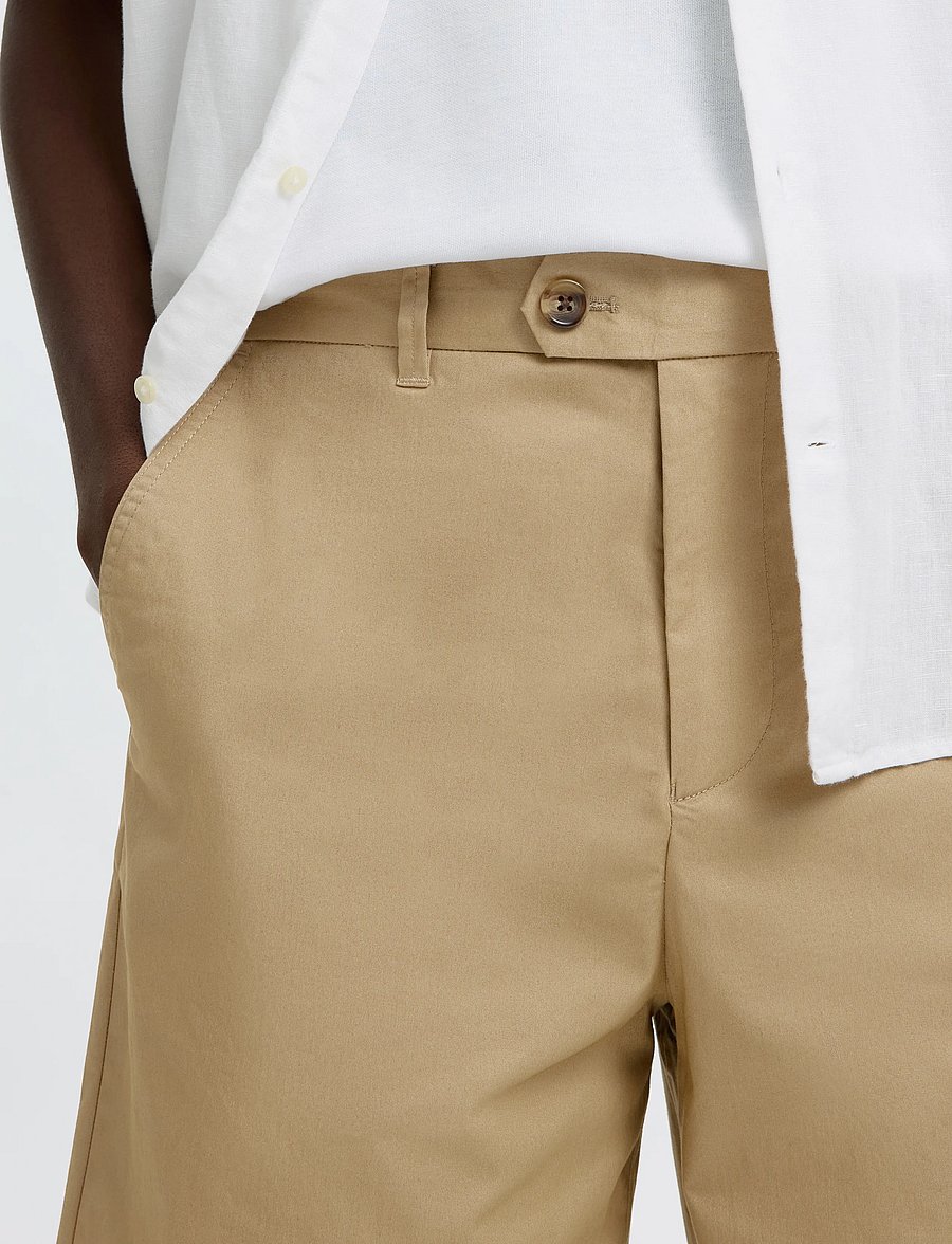 Selected - SLHLOOSE-AXEL JARI SHORTS - chinos shorts - chinchilla - 5