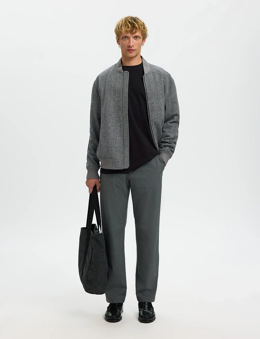 Selected - SLHLOOSEOSCAR POCKET SS TEE NOOS - kurzärmelig - black - 5