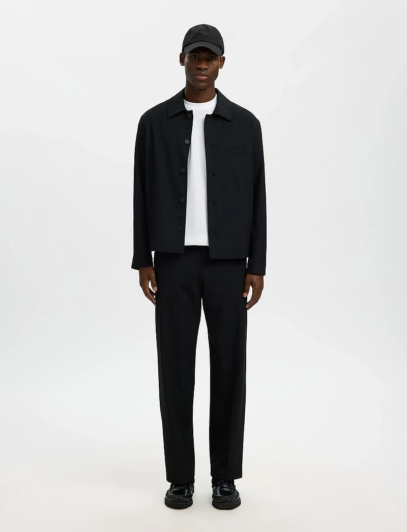 Selected - SLHLOOSEOSCAR POCKET SS TEE NOOS - kurzärmelig - bright white - 5