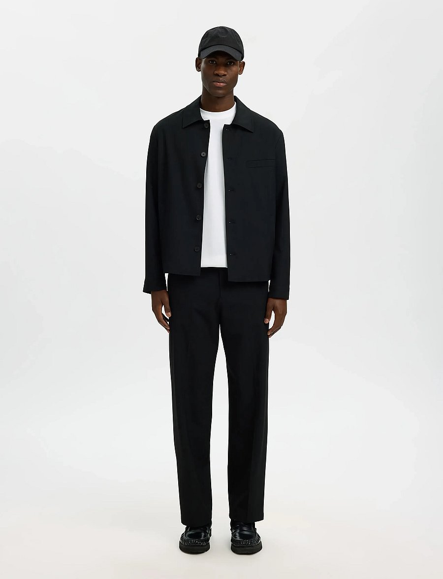Selected - SLHLOOSEOSCAR POCKET SS TEE NOOS - kurzärmelige t-shirts - bright white - 5