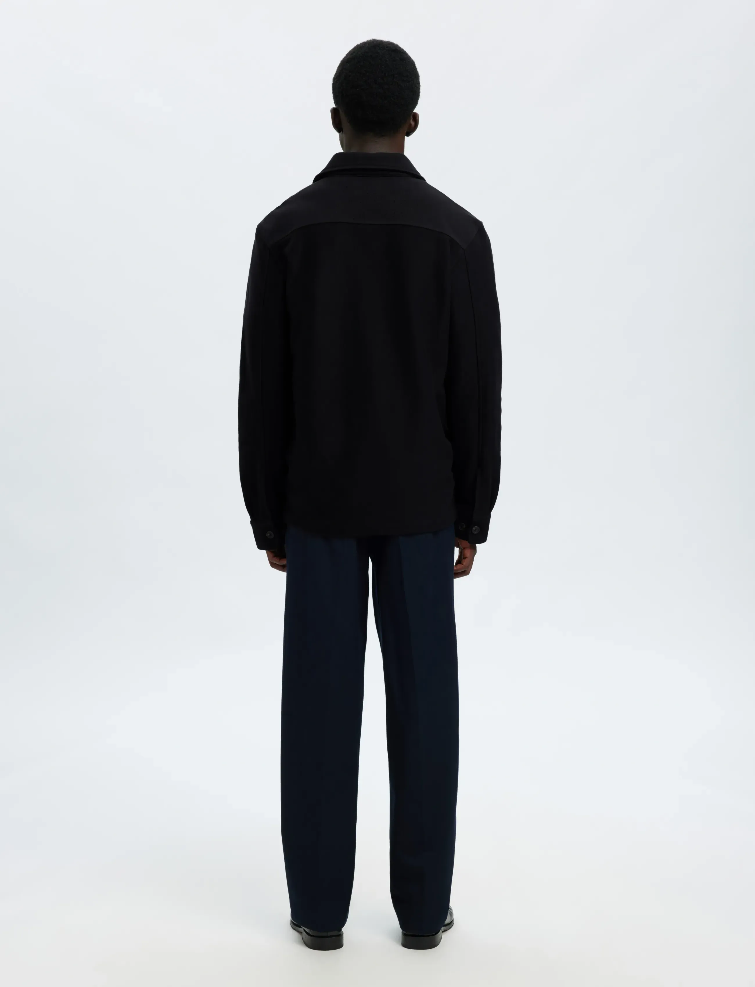 Selected - SLHOLIVER SWEAT OVERSHIRT NOOS - nach anlass kaufen - black - 2