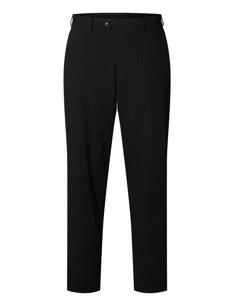 Selected - SLMLOOSE-LIAM 220 TRS FLEX NOOS - black - 1