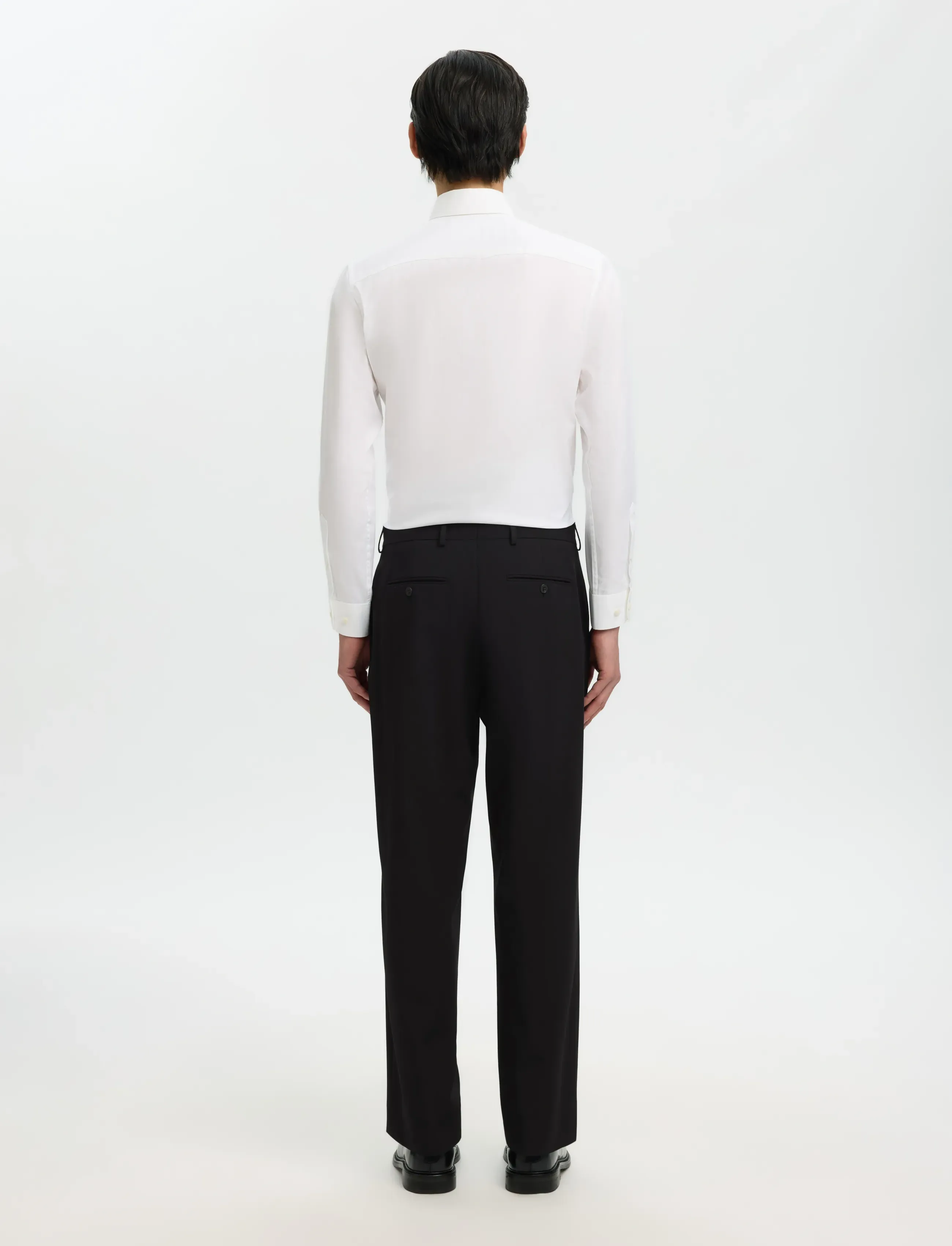 Selected - SLMLOOSE-LIAM 220 TRS FLEX NOOS - black - 2
