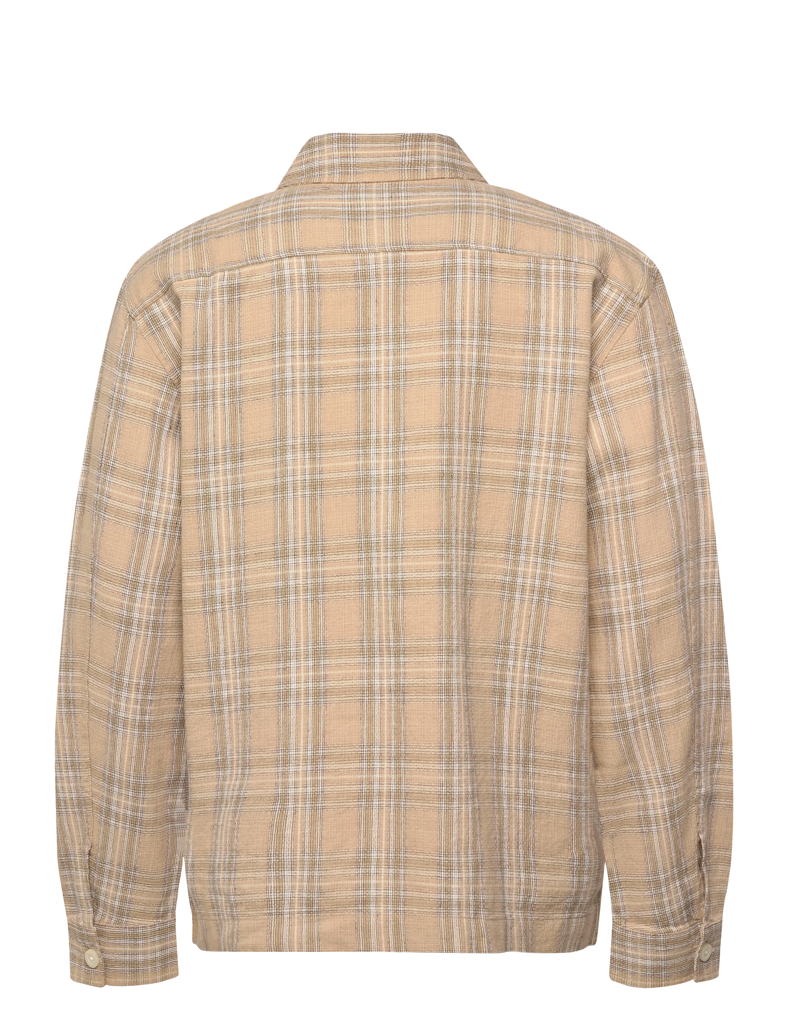 Selected - SLHREGRORY CHECK OVERSHIRT - checkered shirts - pale khaki - 1
