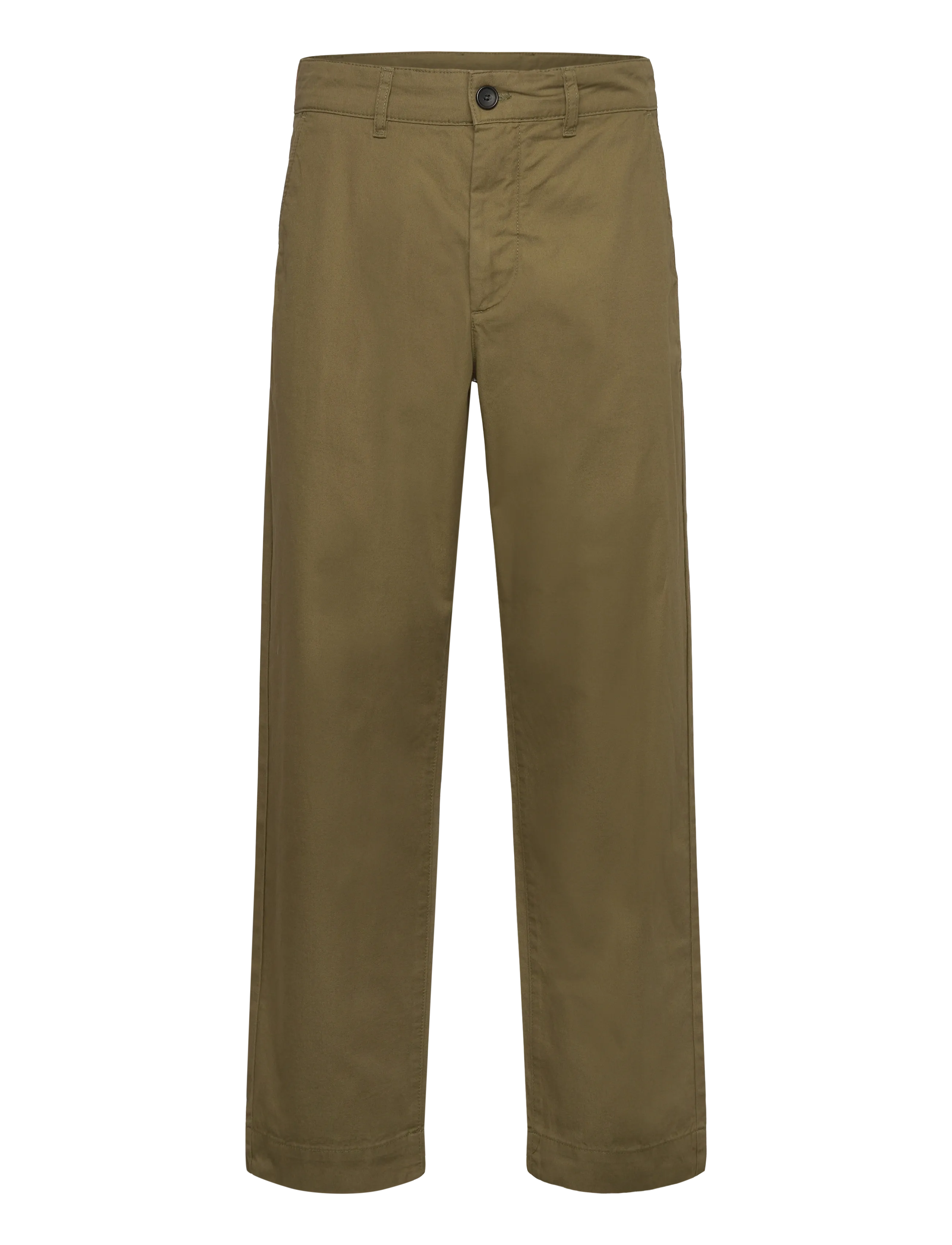 Selected SLH220-LOOSE SOREN PANTS EX - Casual - BURNT OLIVE / khaki/green
