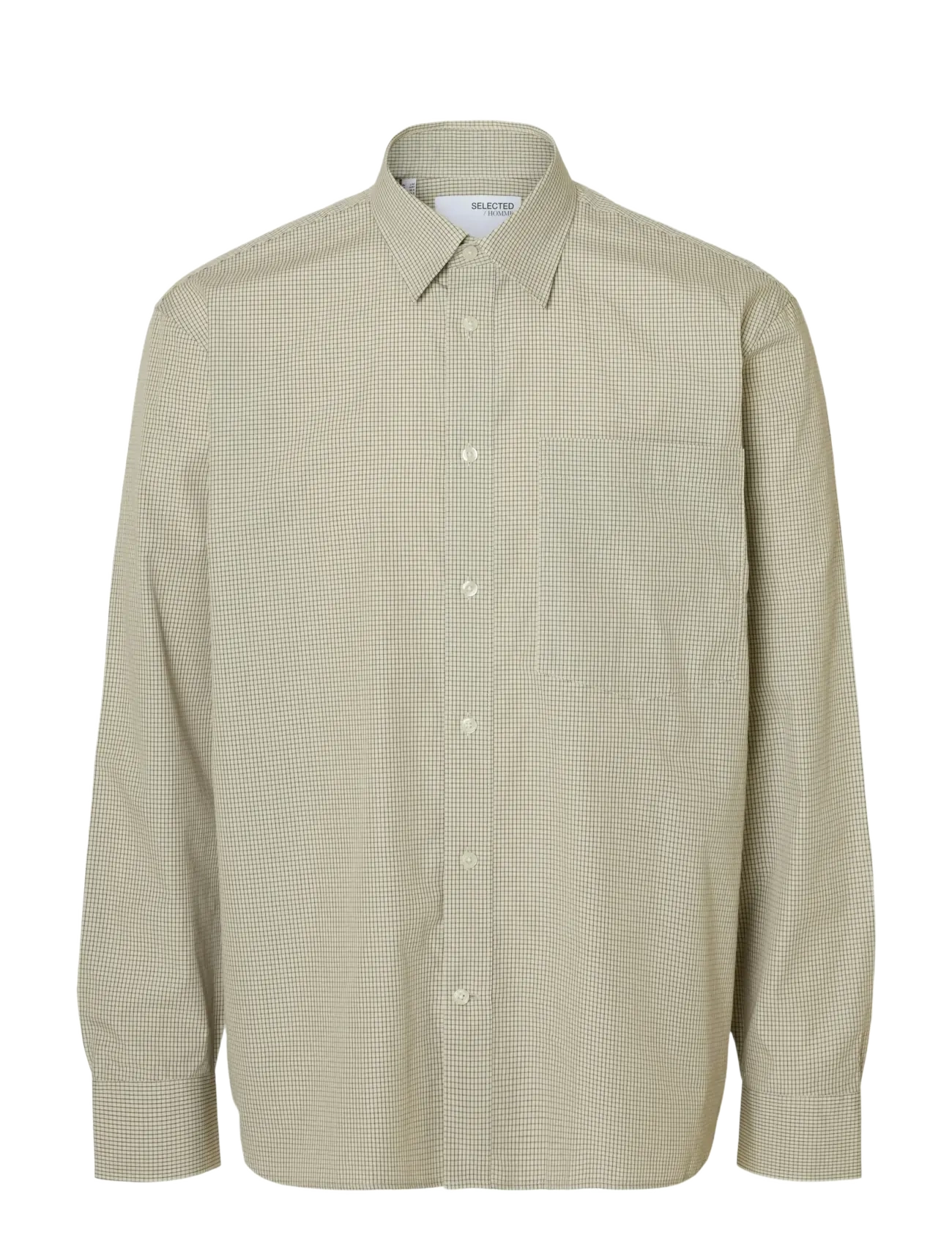 SLHRLXLARRY LS SHIRT - PURE CASHMERE