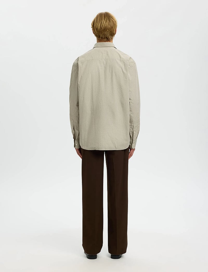 Selected - SLHRLXLARRY LS SHIRT - karierte hemden - pure cashmere - 2