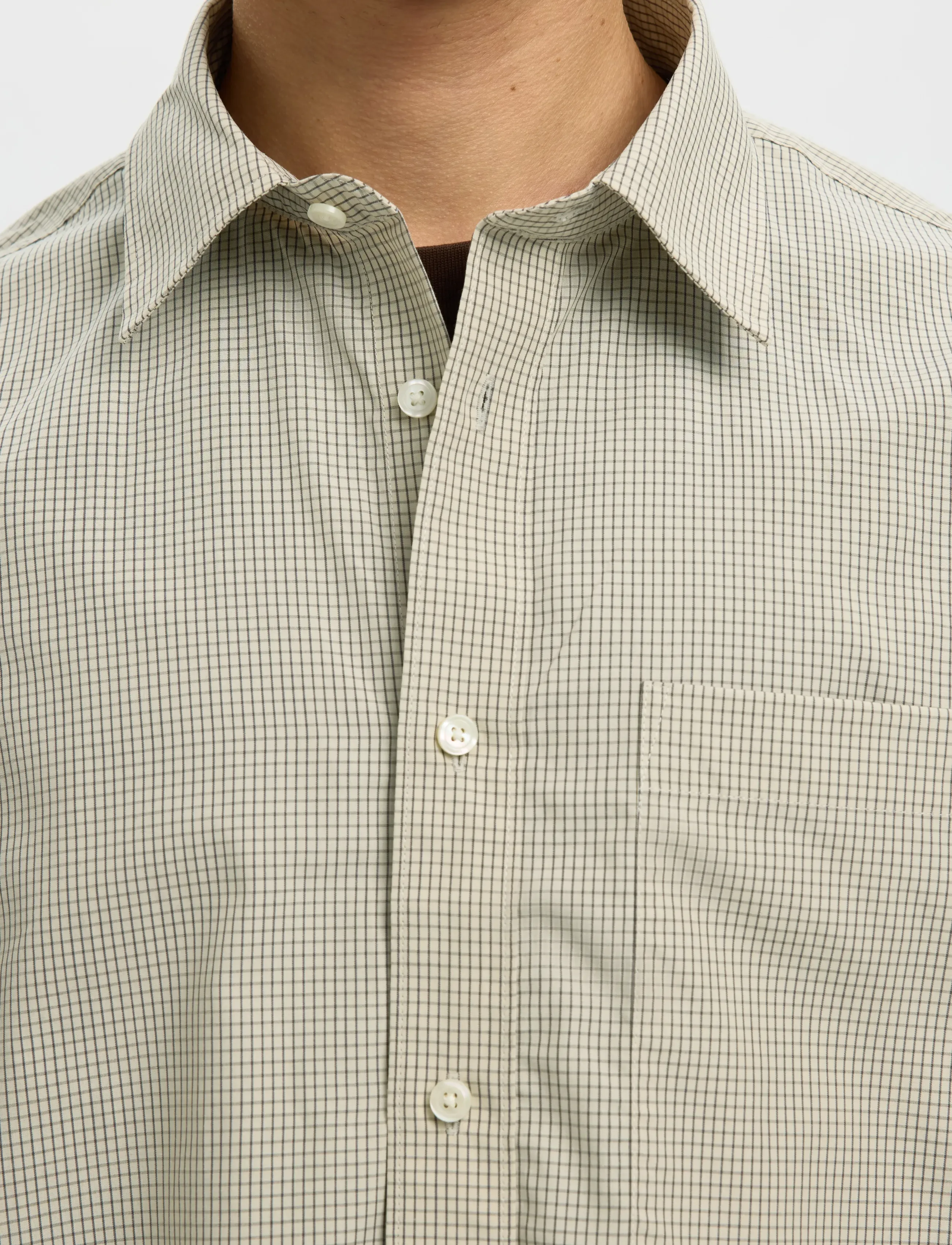 Selected - SLHRLXLARRY LS SHIRT - ternede skjorter - pure cashmere - 4
