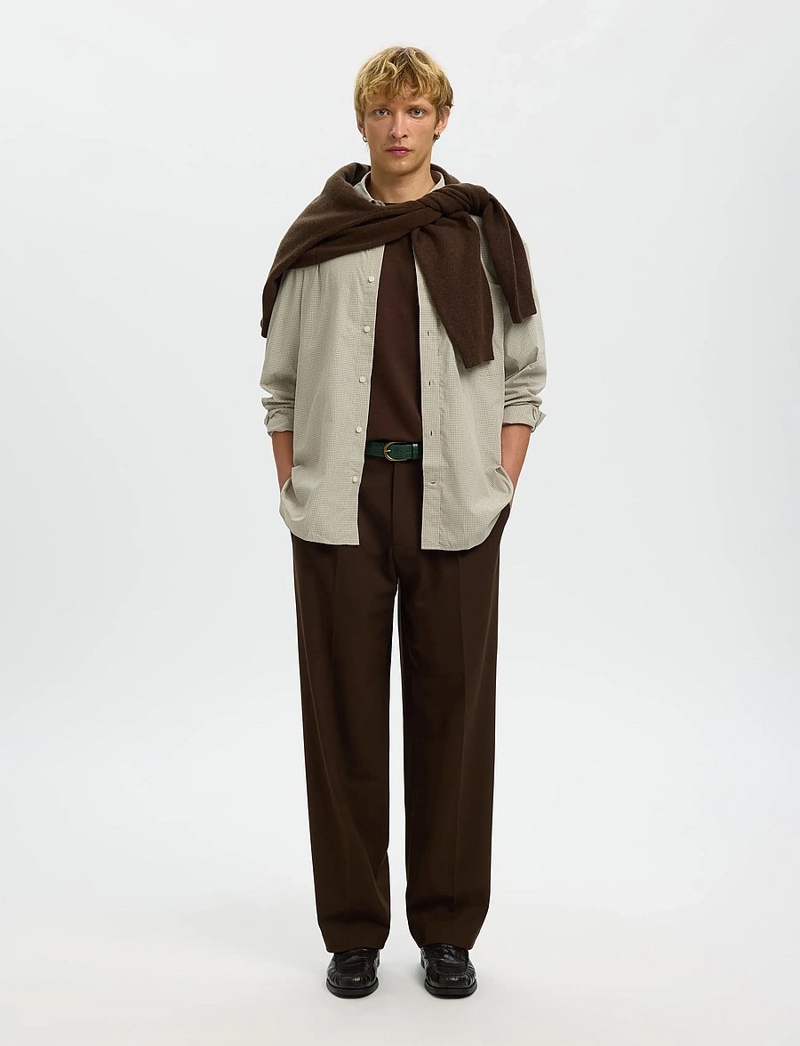 Selected - SLHRLXLARRY LS SHIRT - karierte hemden - pure cashmere - 5