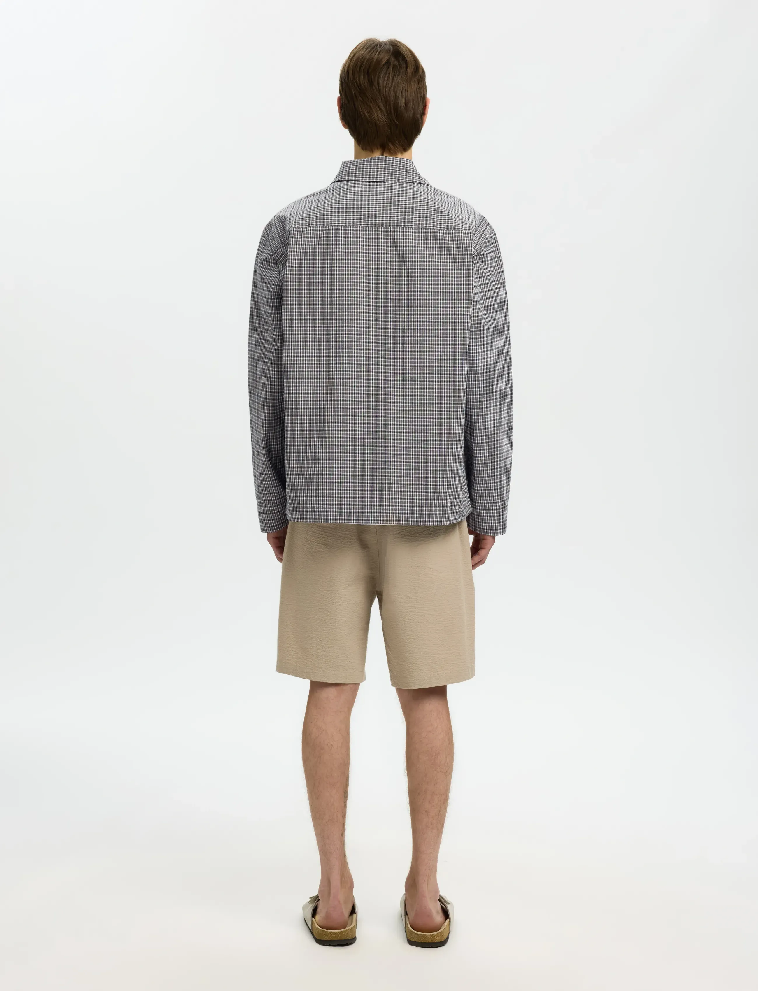 Selected - SLMRLXMATT ZIP OVERSHIRT - osta olukorra järgi - charcoal gray - 2