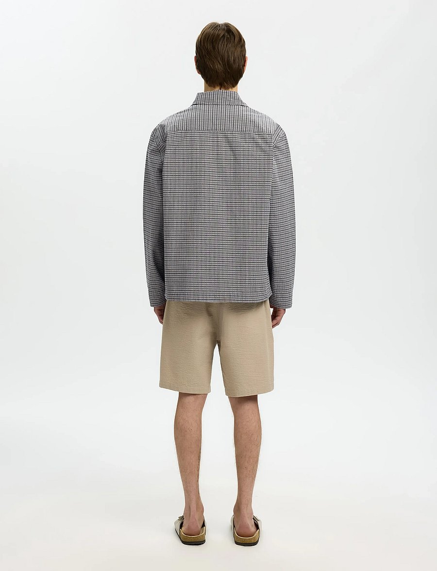 Selected - SLMRLXMATT ZIP OVERSHIRT - nach anlass kaufen - charcoal gray - 2