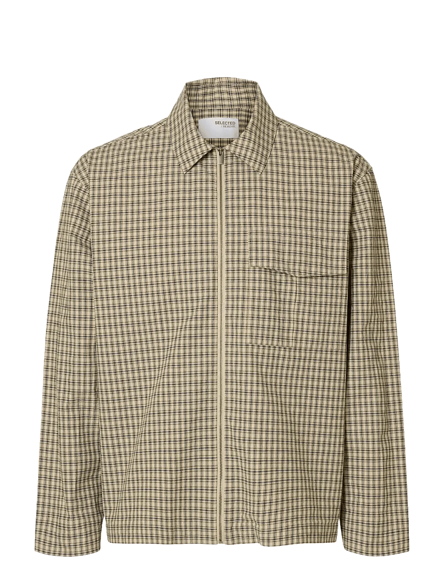 Selected - SLMRLXMATT ZIP OVERSHIRT - shop etter anledning - pure cashmere - 1