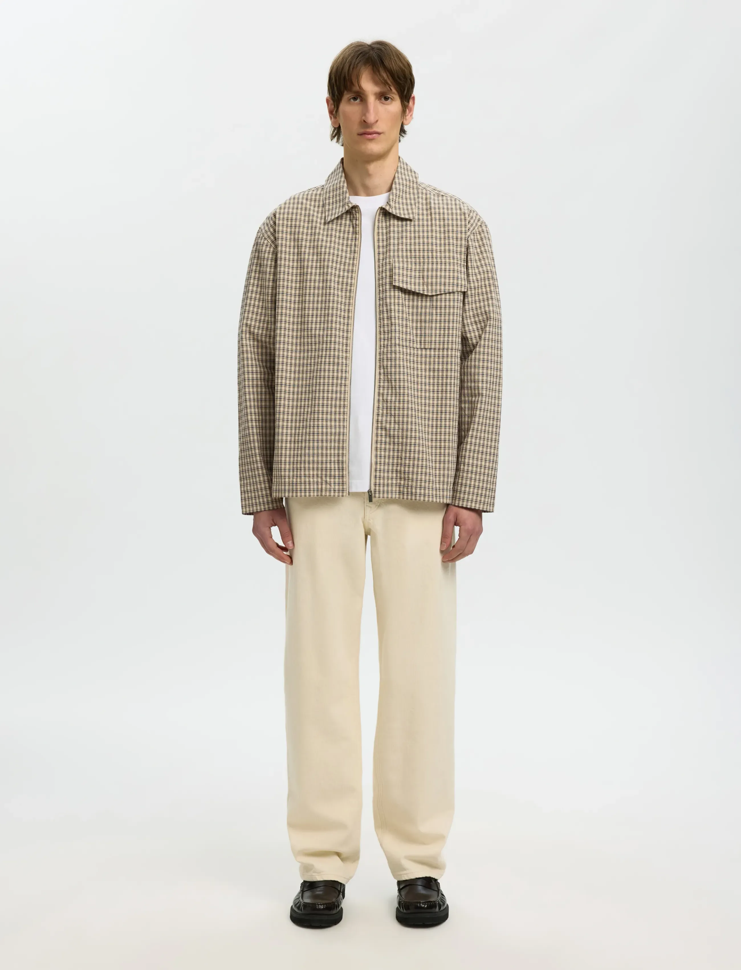 Selected - SLMRLXMATT ZIP OVERSHIRT - shop etter anledning - pure cashmere - 3