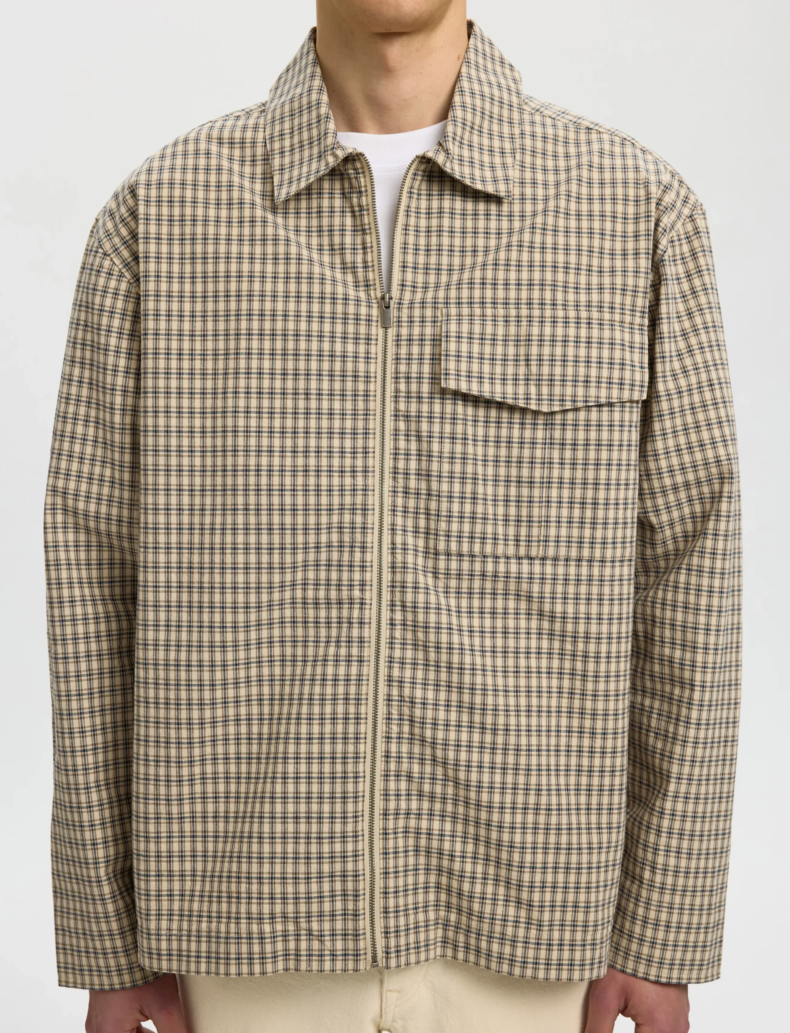 Selected - SLMRLXMATT ZIP OVERSHIRT - shop etter anledning - pure cashmere - 4