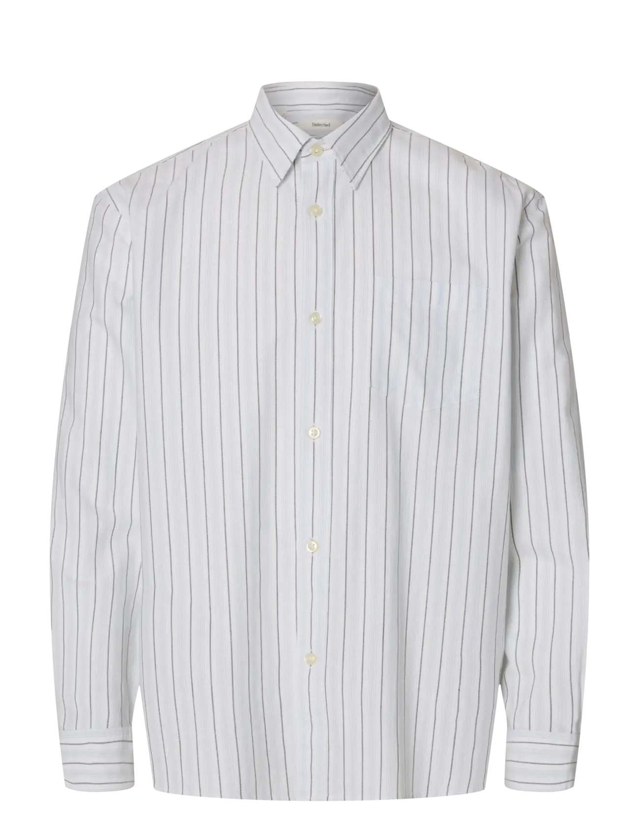 Selected SLHRLXSANDER OXFORD SHIRT LS NOOS - Särgid - BRIGHT WHITE / white