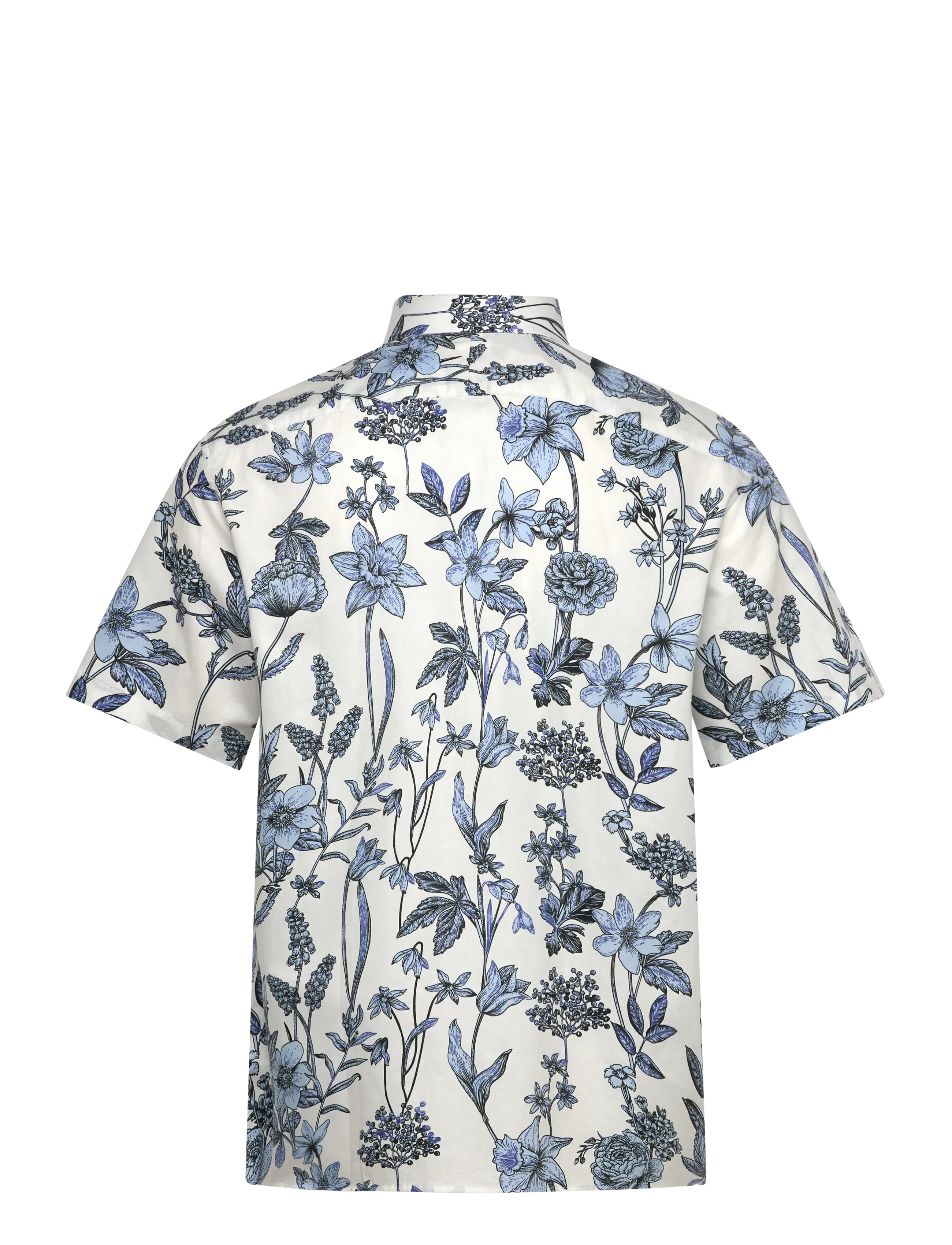 Selected - SLHREG-ETHAN AOP SS SHIRT - dragonfly - 1