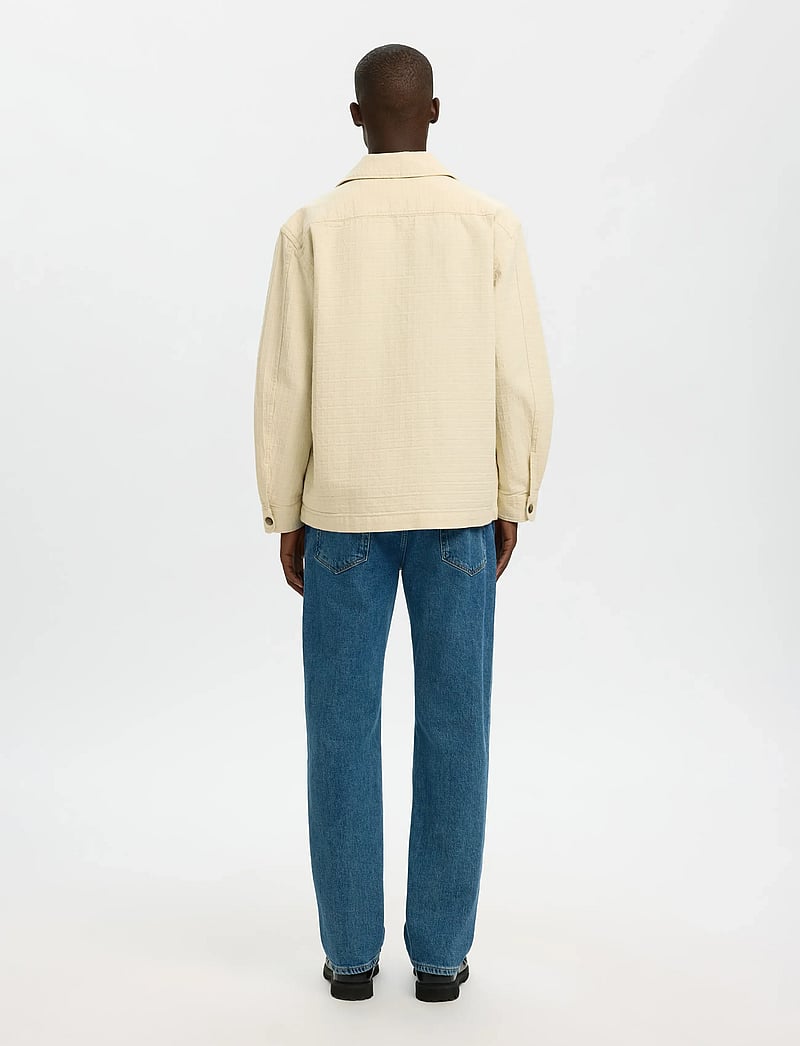 Selected - SLHRLXRAY UNDYED OVERSHIRT - shop efter anledning - raw cotton - 2