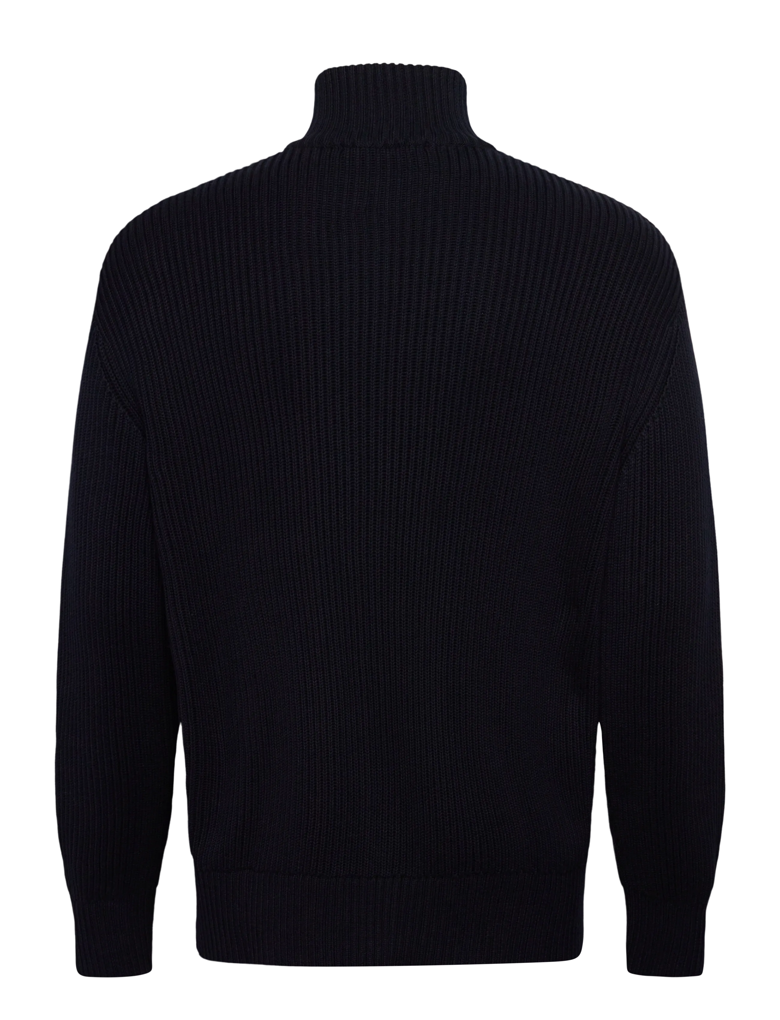Selected - SLHDRY LS KNIT RELAXED FULL ZIP COLLAR - džemperiai su užtrauktuku - sky captain - 1