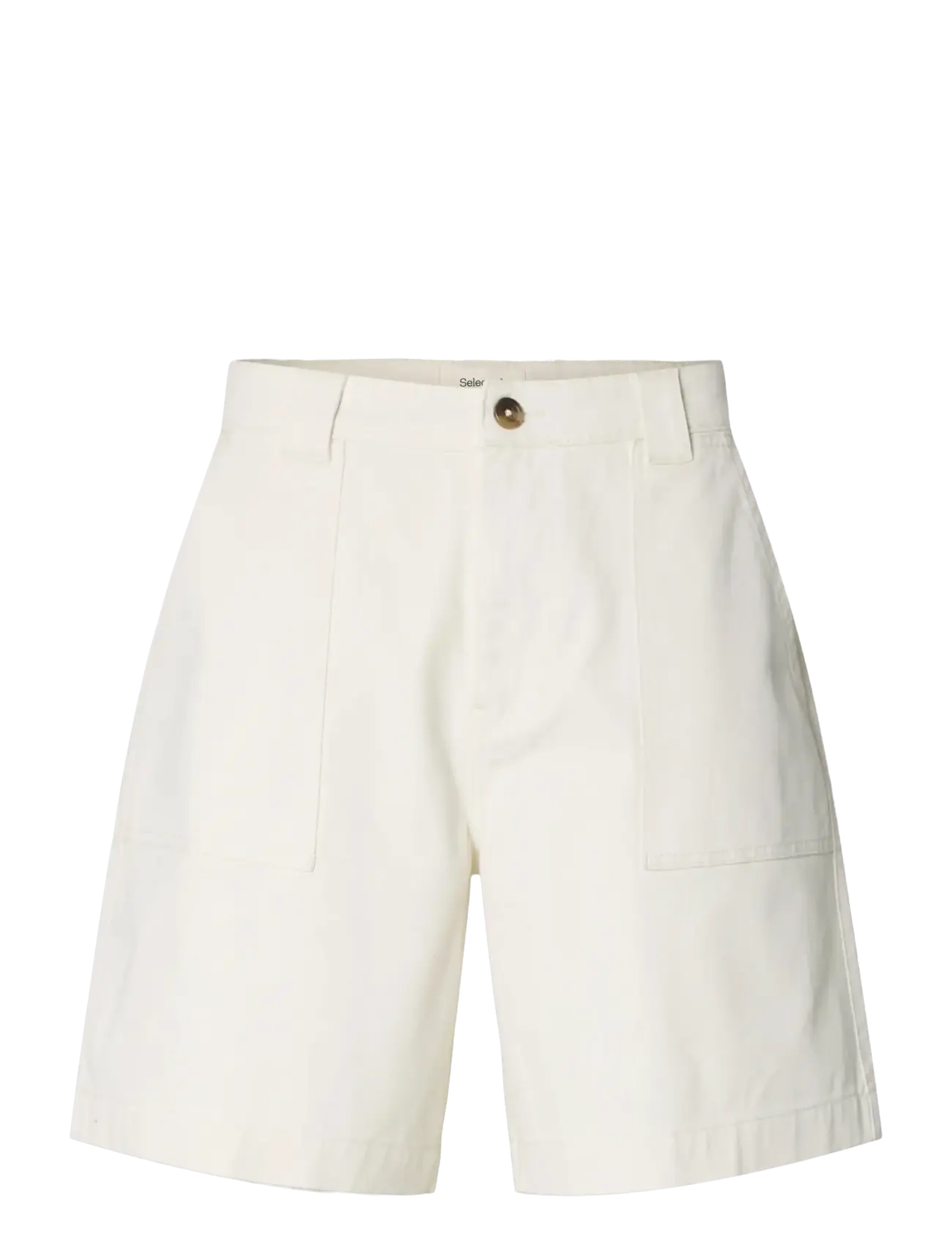 Selected SLHLOOSE-HOTEL AMOUR SHORTS - Beliebte Marken - EGRET / cream