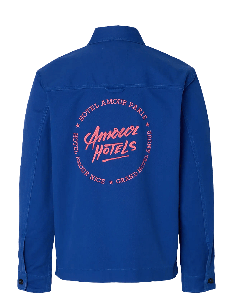 Selected - SLHREGULAR HOTEL AMOUR OVERSHIRT - osta olukorra järgi - mazarine blue - 2