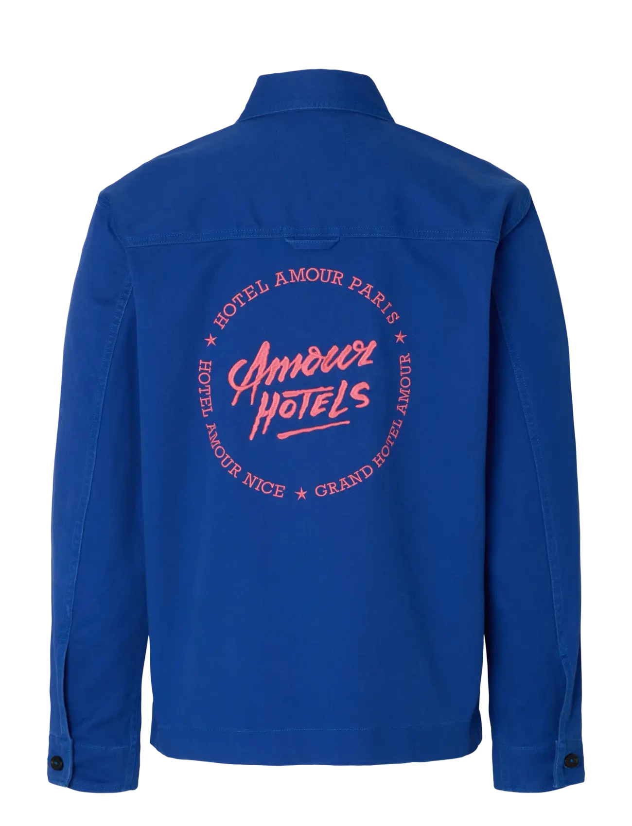 Selected - SLHREGULAR HOTEL AMOUR OVERSHIRT - overshirts - mazarine blue - 2