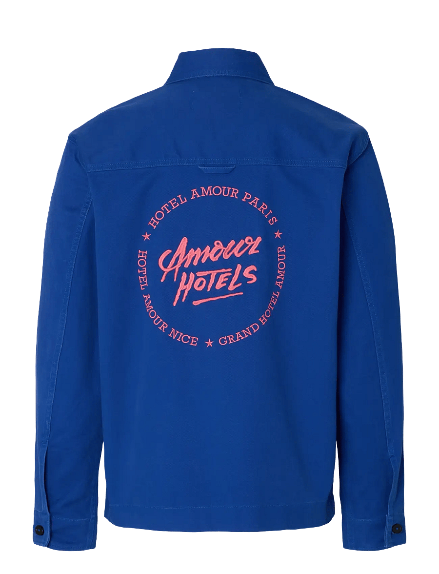 Selected - SLHREGULAR HOTEL AMOUR OVERSHIRT - overshirts - mazarine blue - 2