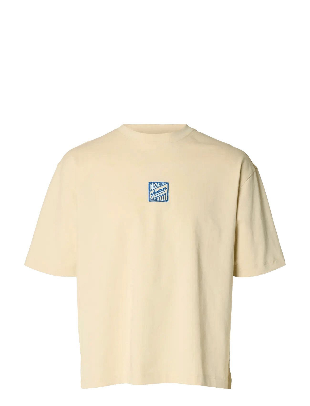 Selected | Slhrelaxbrock Ss Tee Hotel Amour | XXL