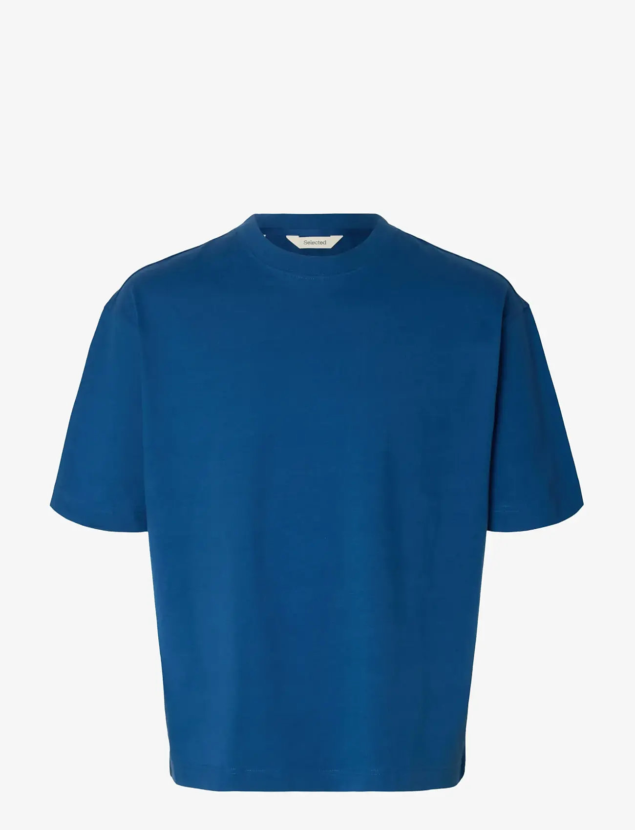 Selected - SLHRELAXNORMAN SS O-NECK TEE - stutterma bolir - set sail - 1