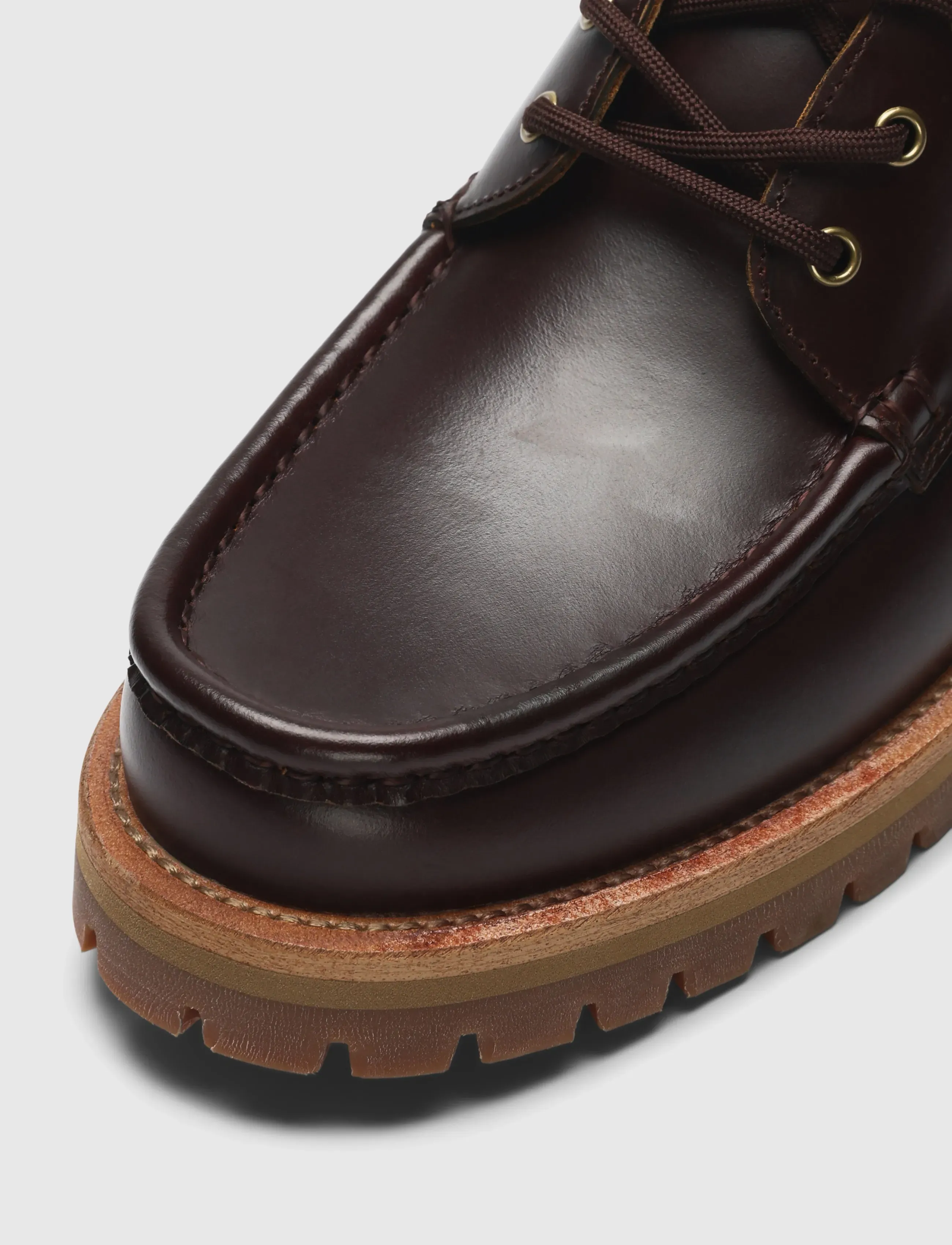 Selected - SLHHOLGER LEATHER BOAT SHOE - shop efter anledning - demitasse - 3