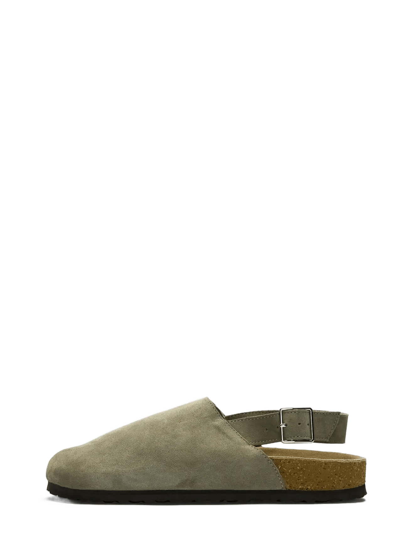 SLHBASTIAN SUEDE MULE - DEEP LICHEN