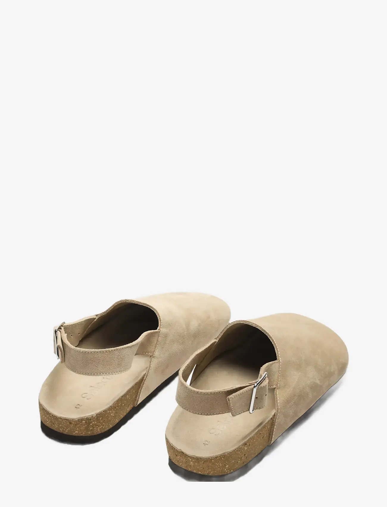 Selected - SLHBASTIAN SUEDE MULE - shop by occasion - sand - 1